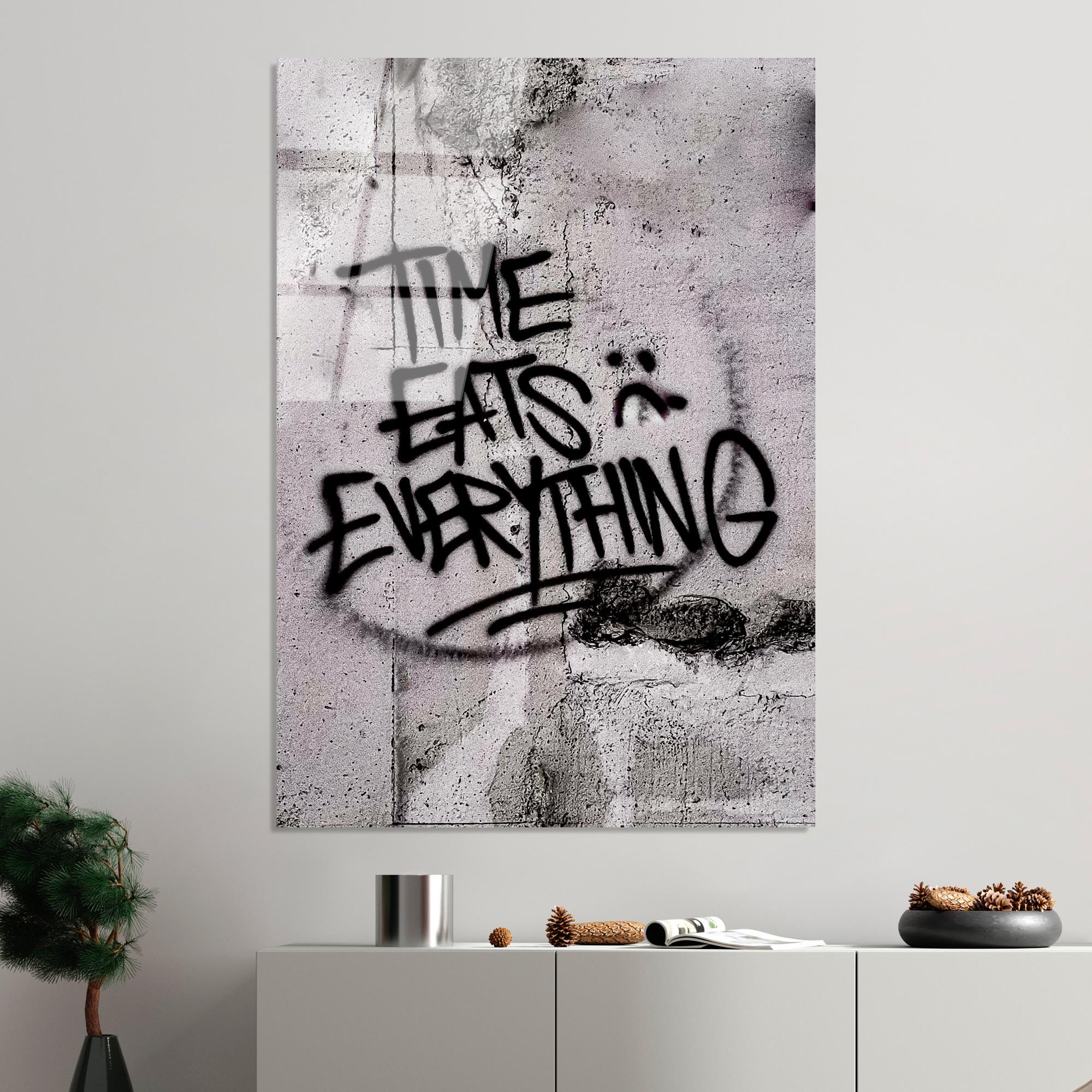 UV-074 Baskılı Cam Dikdörtgen Duvar Tablosu | ByLamp