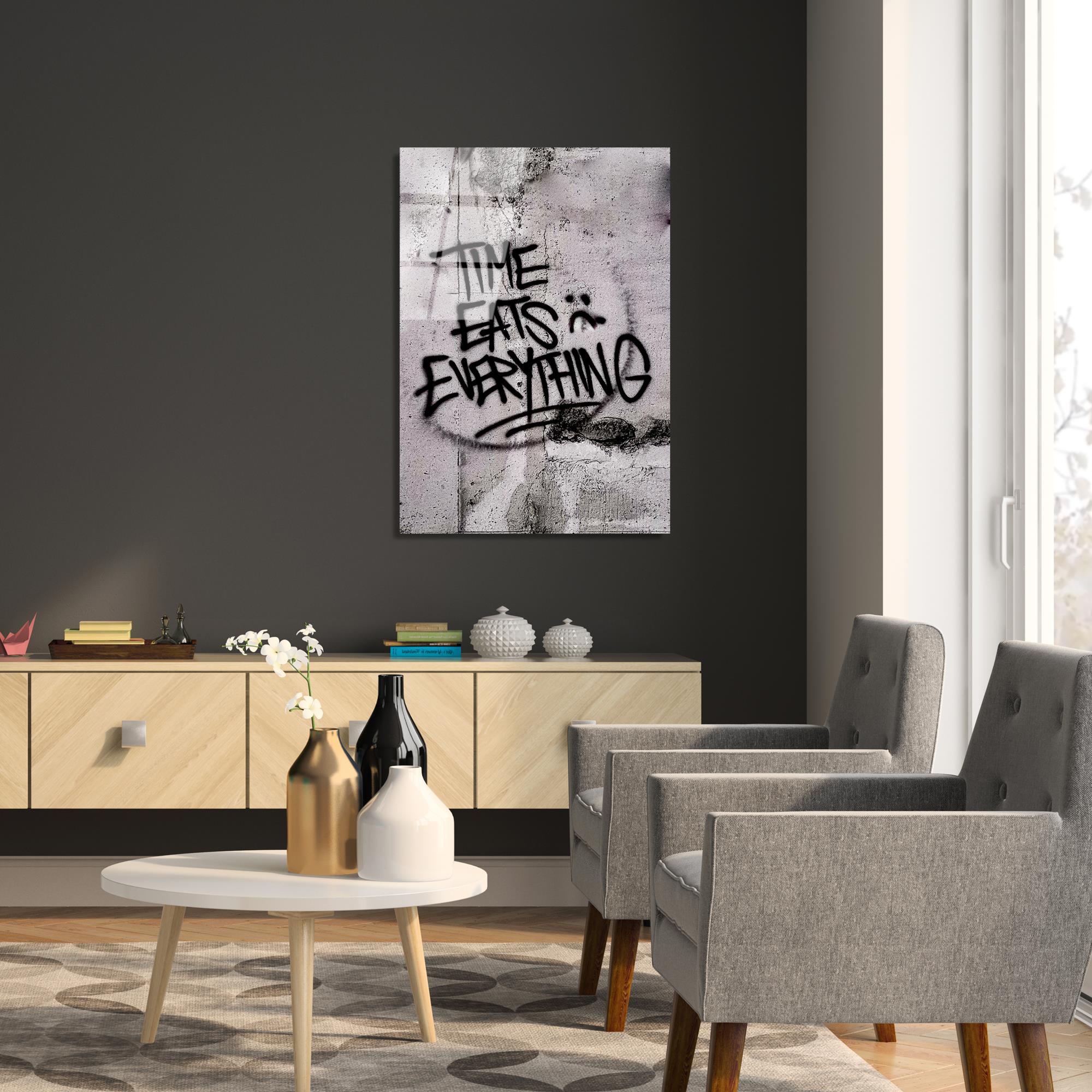 UV-074 Baskılı Cam Dikdörtgen Duvar Tablosu | ByLamp