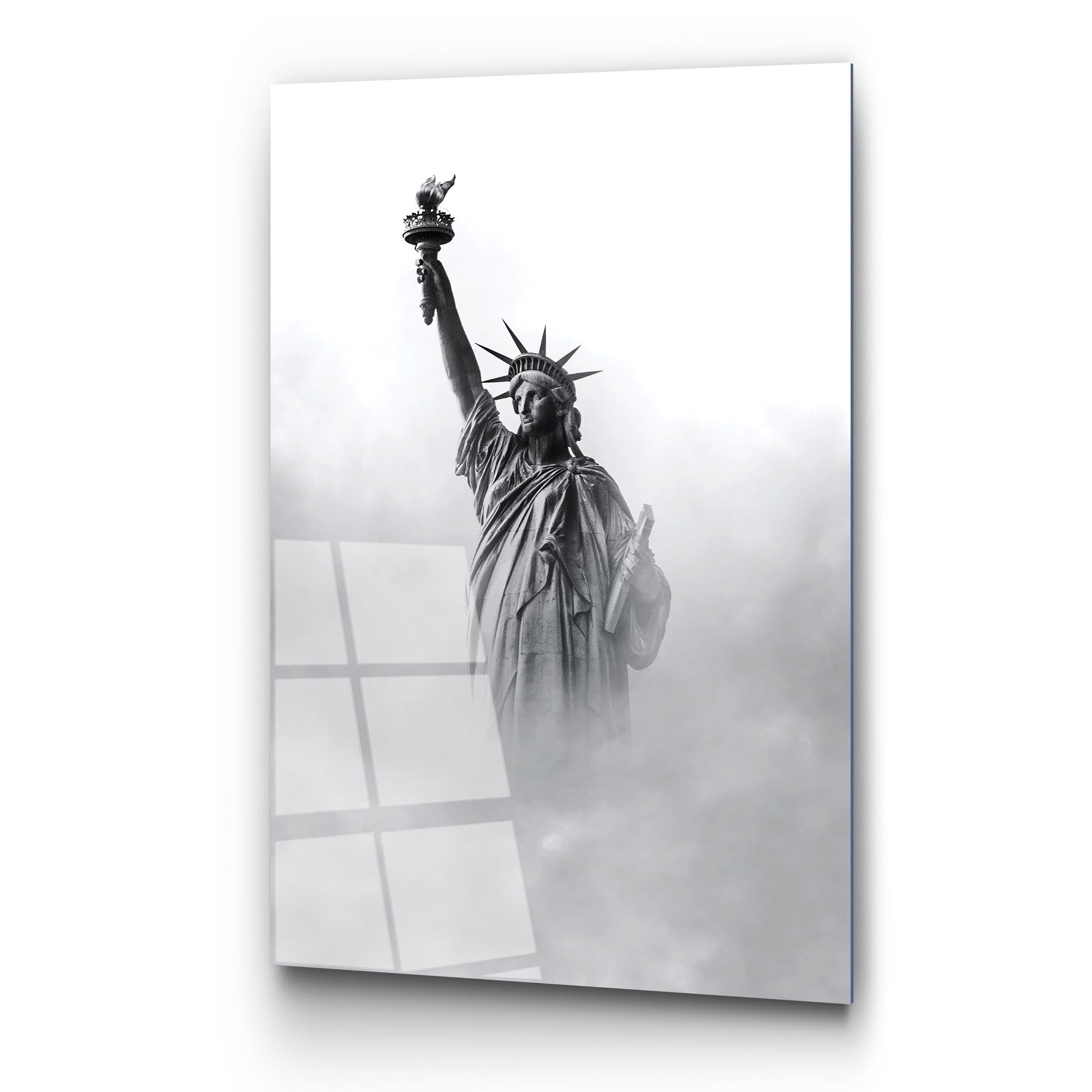 UV-085 Baskılı Cam Dikdörtgen Duvar Tablosu | ByLamp