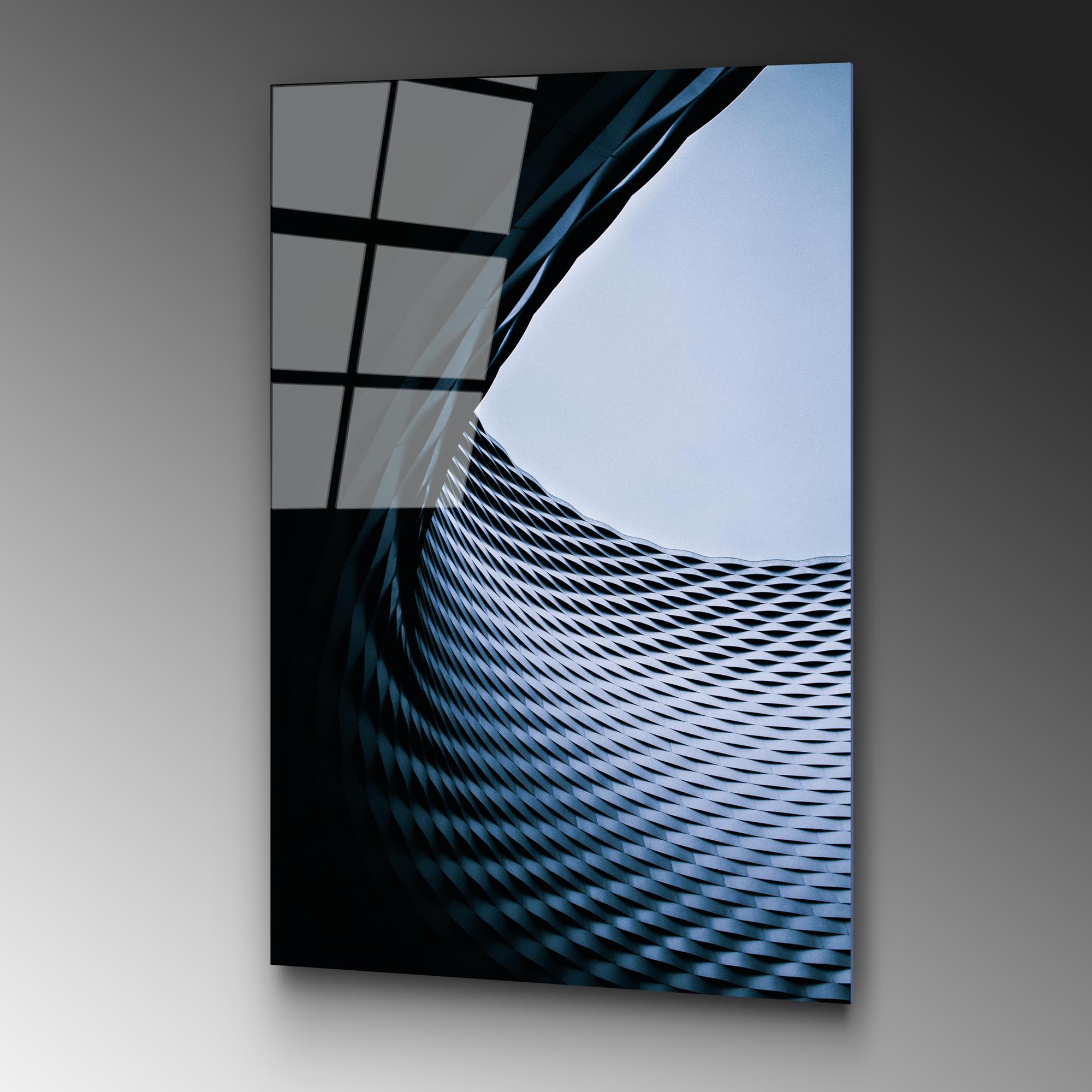 UV-086 Baskılı Cam Dikdörtgen Duvar Tablosu | ByLamp