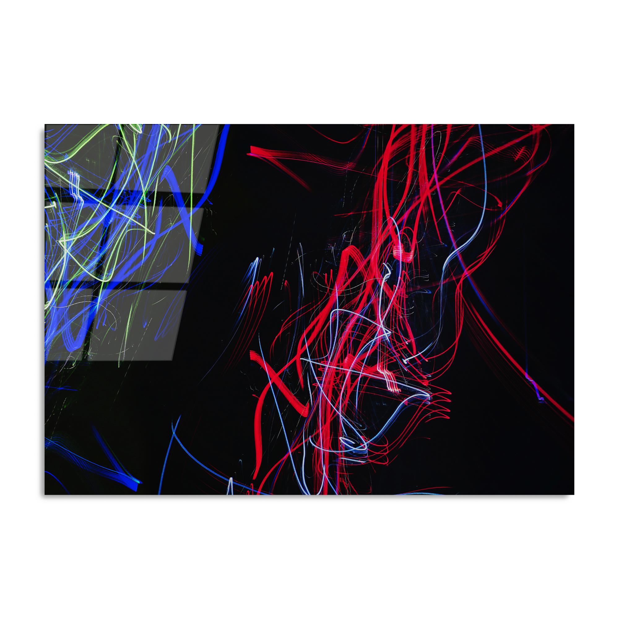 UV-092 Baskılı Cam Dikdörtgen Duvar Tablosu | ByLamp