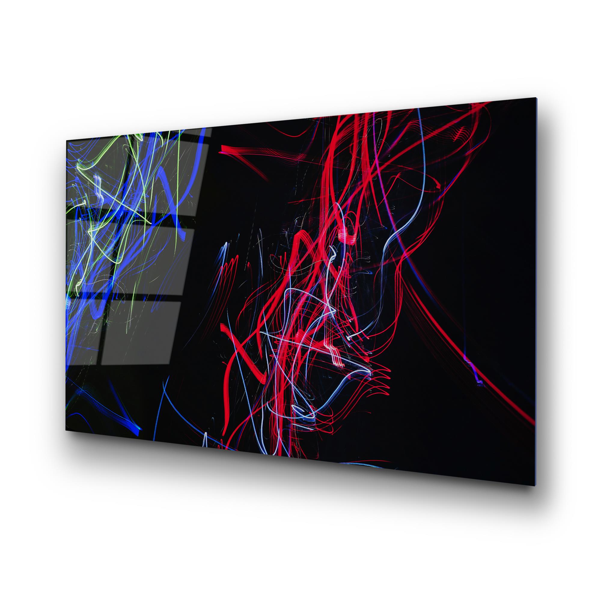 UV-092 Baskılı Cam Dikdörtgen Duvar Tablosu | ByLamp