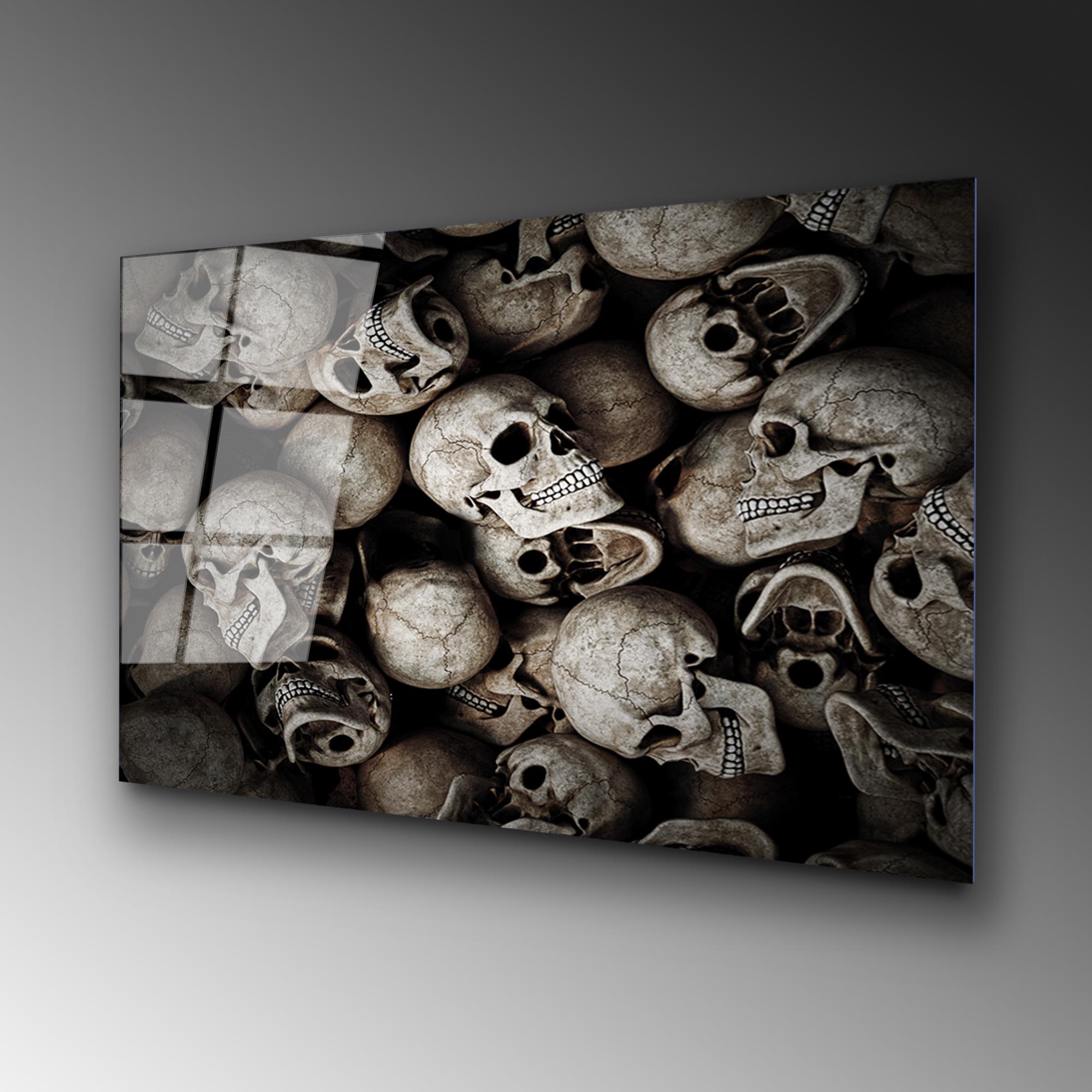 UV-094 Baskılı Cam Dikdörtgen Duvar Tablosu | ByLamp