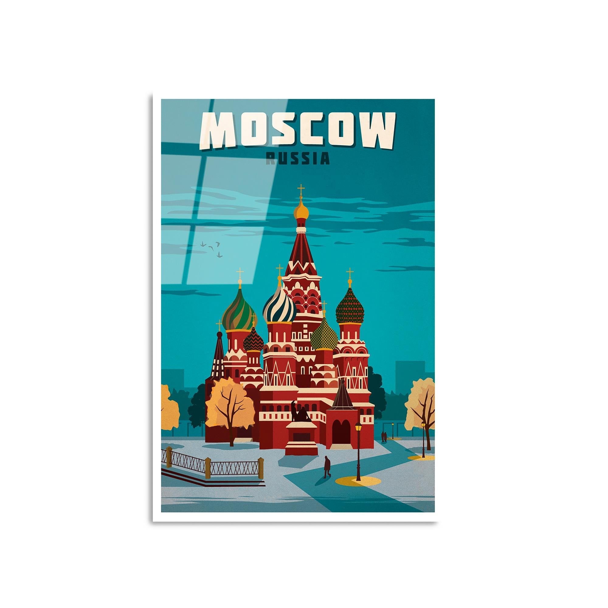 UV-1009 Baskılı Cam Dikdörtgen Duvar Tablosu | ByLamp