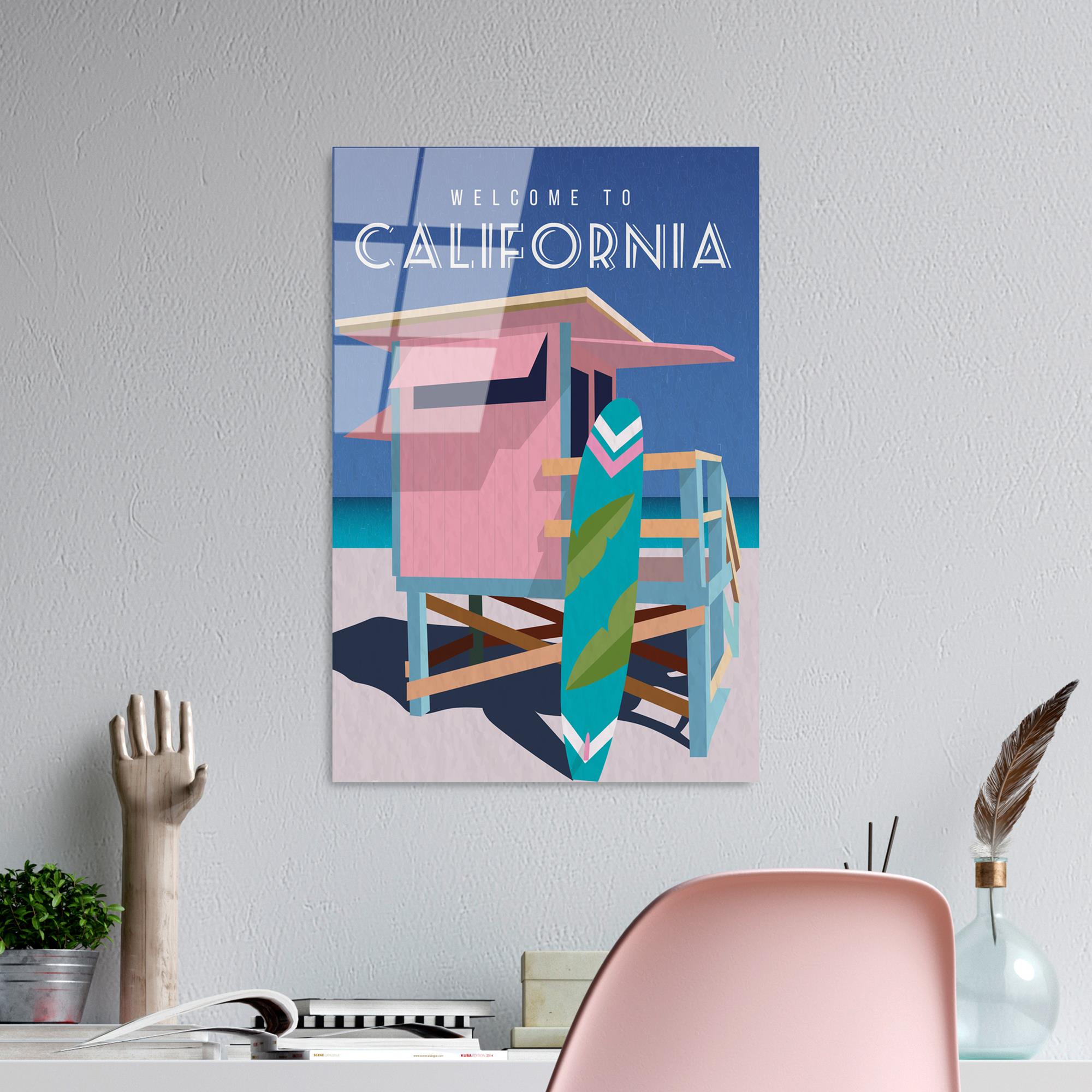 UV-1013 Baskılı Cam Dikdörtgen Duvar Tablosu | ByLamp