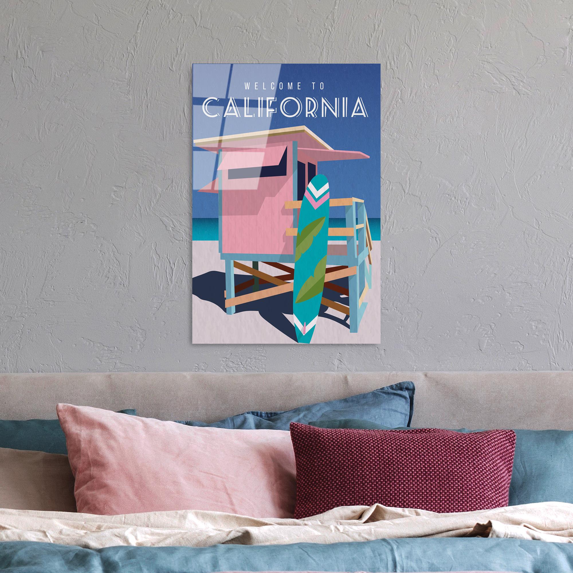 UV-1013 Baskılı Cam Dikdörtgen Duvar Tablosu | ByLamp