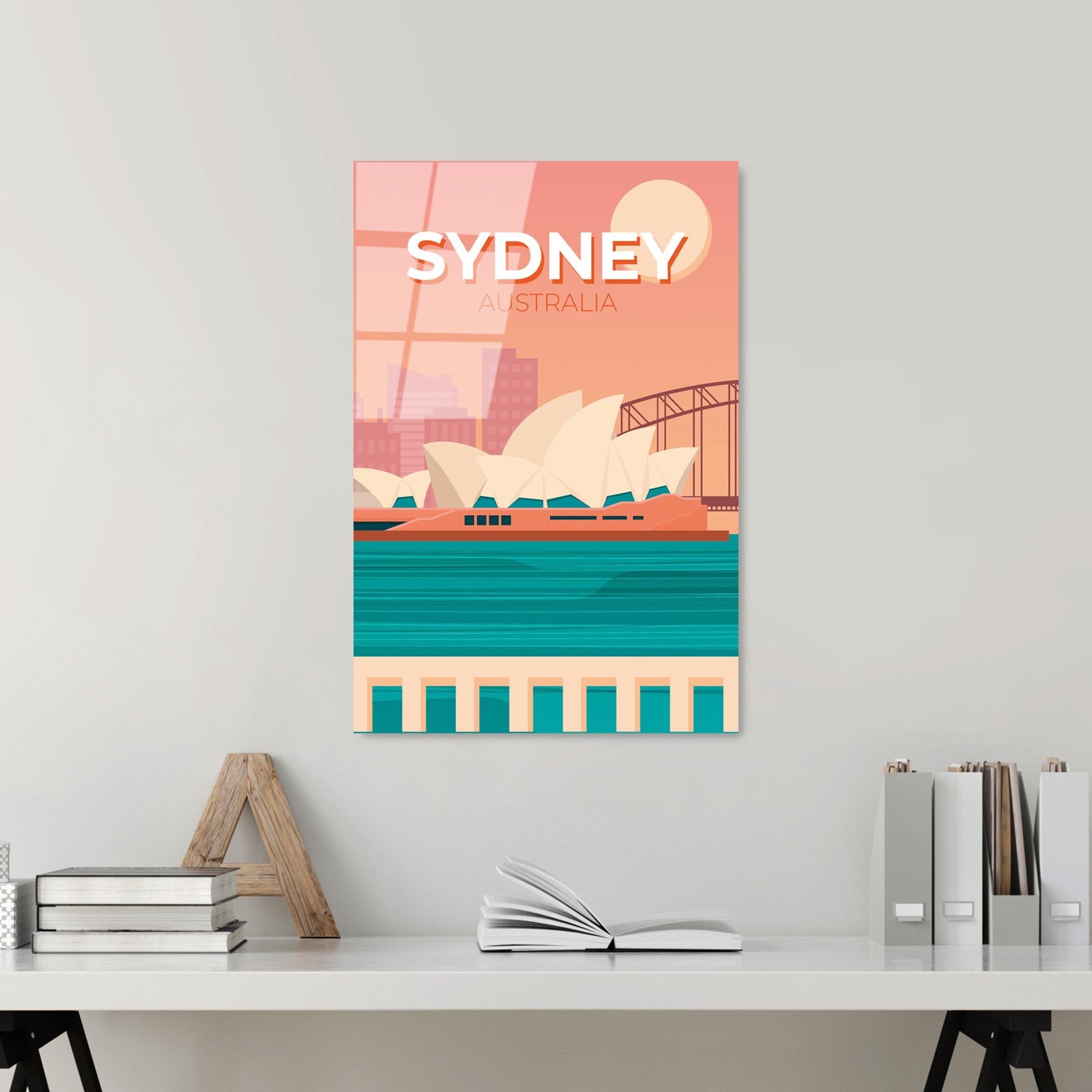 UV-1021 Baskılı Cam Dikdörtgen Duvar Tablosu | ByLamp