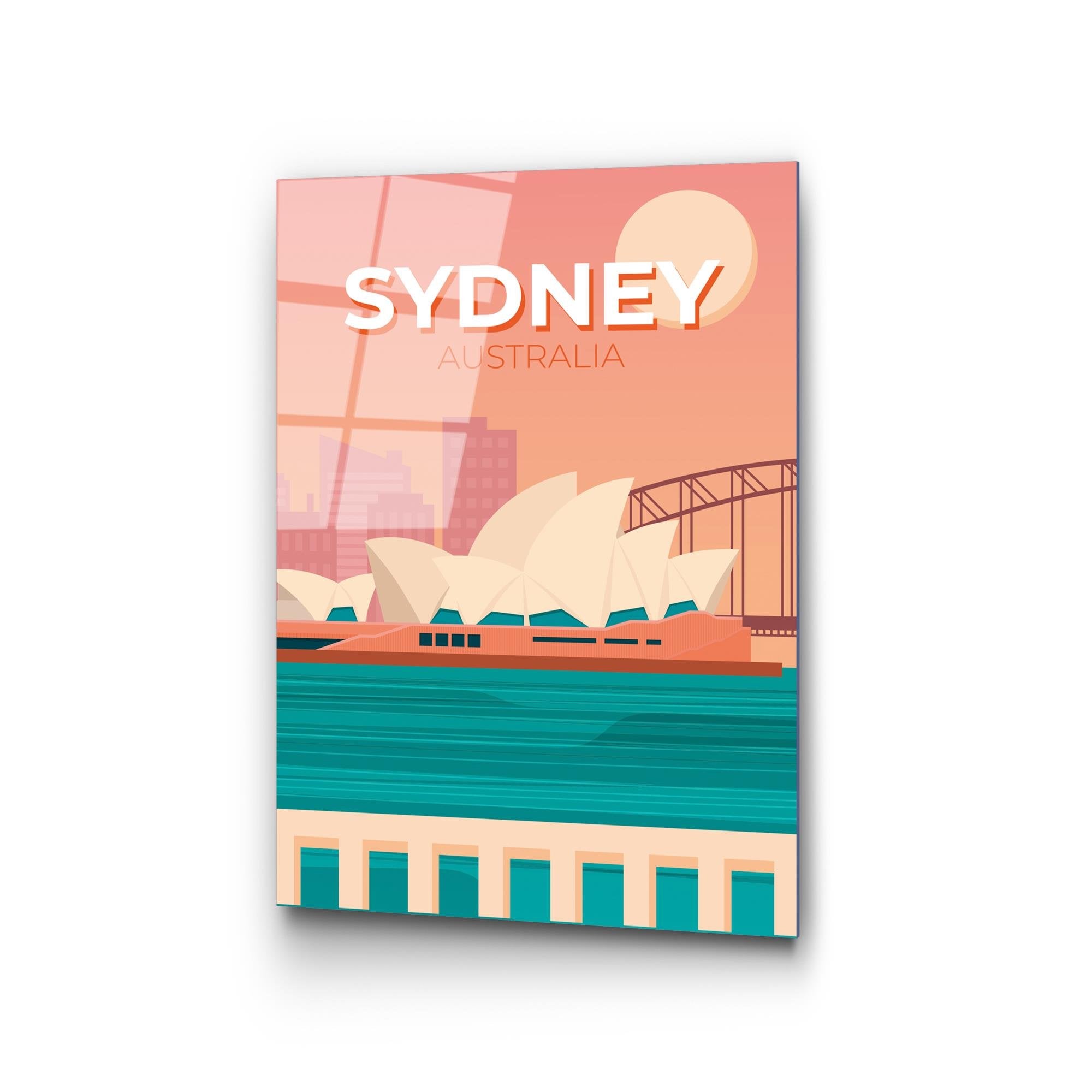 UV-1021 Baskılı Cam Dikdörtgen Duvar Tablosu | ByLamp