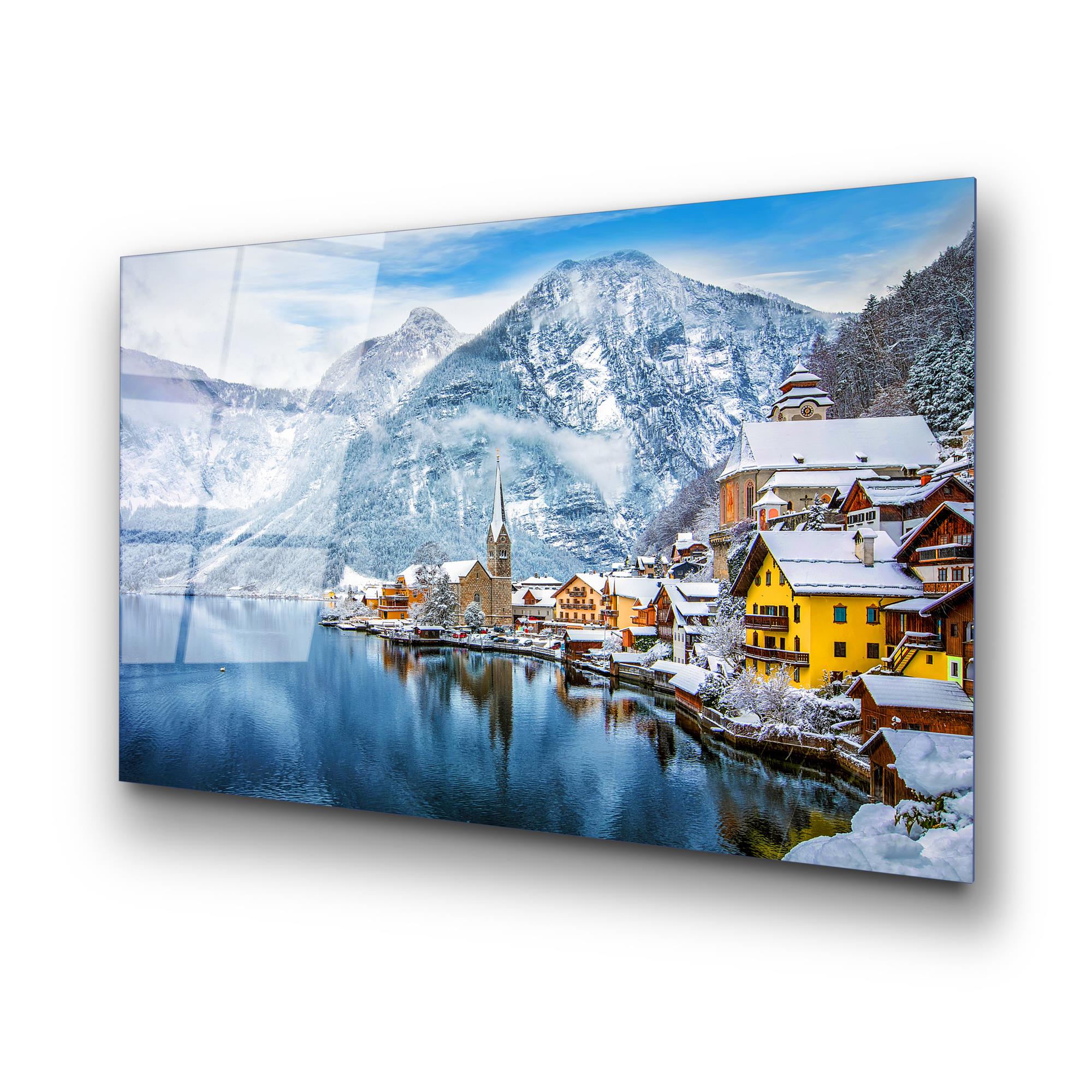 UV-102 Baskılı Cam Dikdörtgen Duvar Tablosu | ByLamp