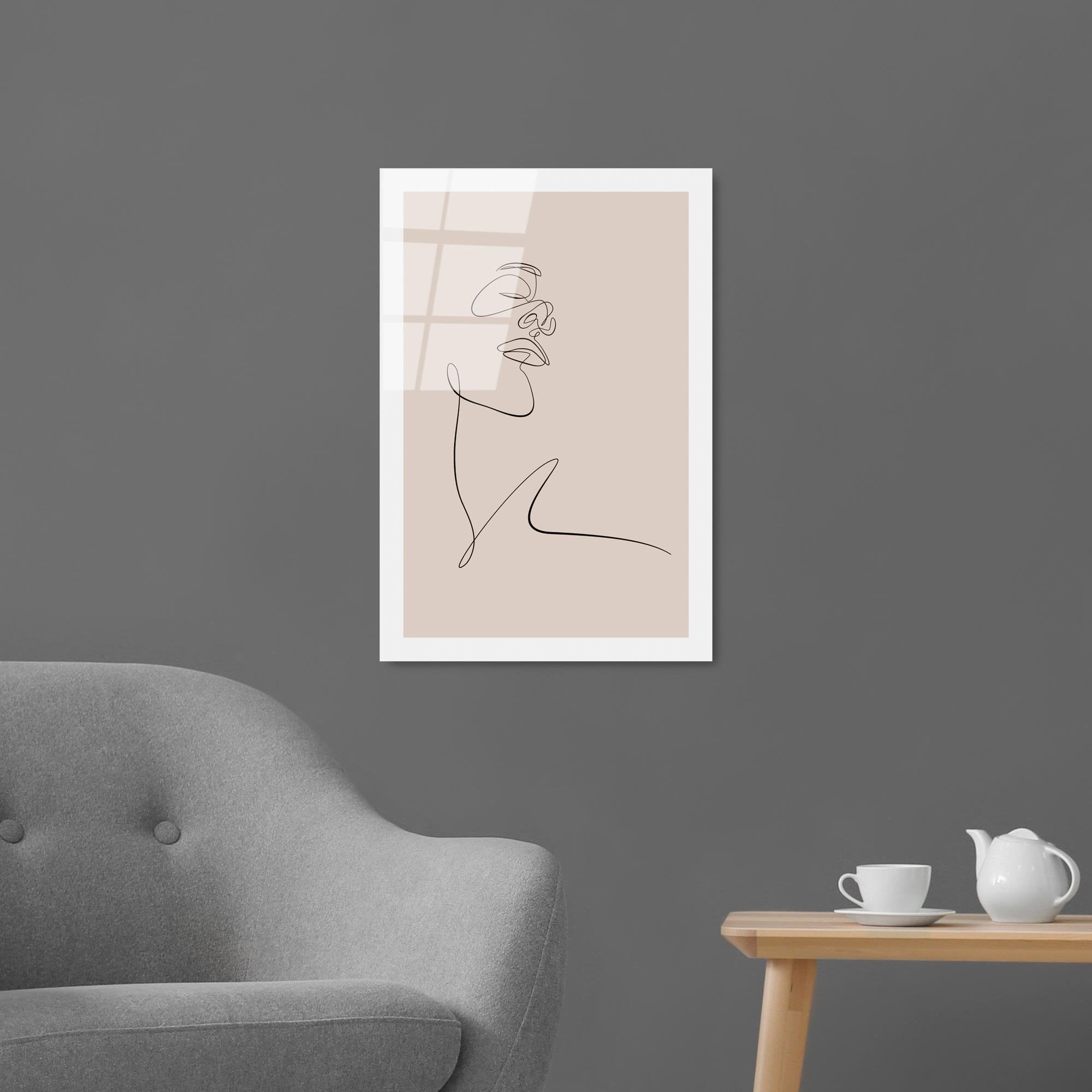 UV-1031 Baskılı Cam Dikdörtgen Duvar Tablosu | ByLamp