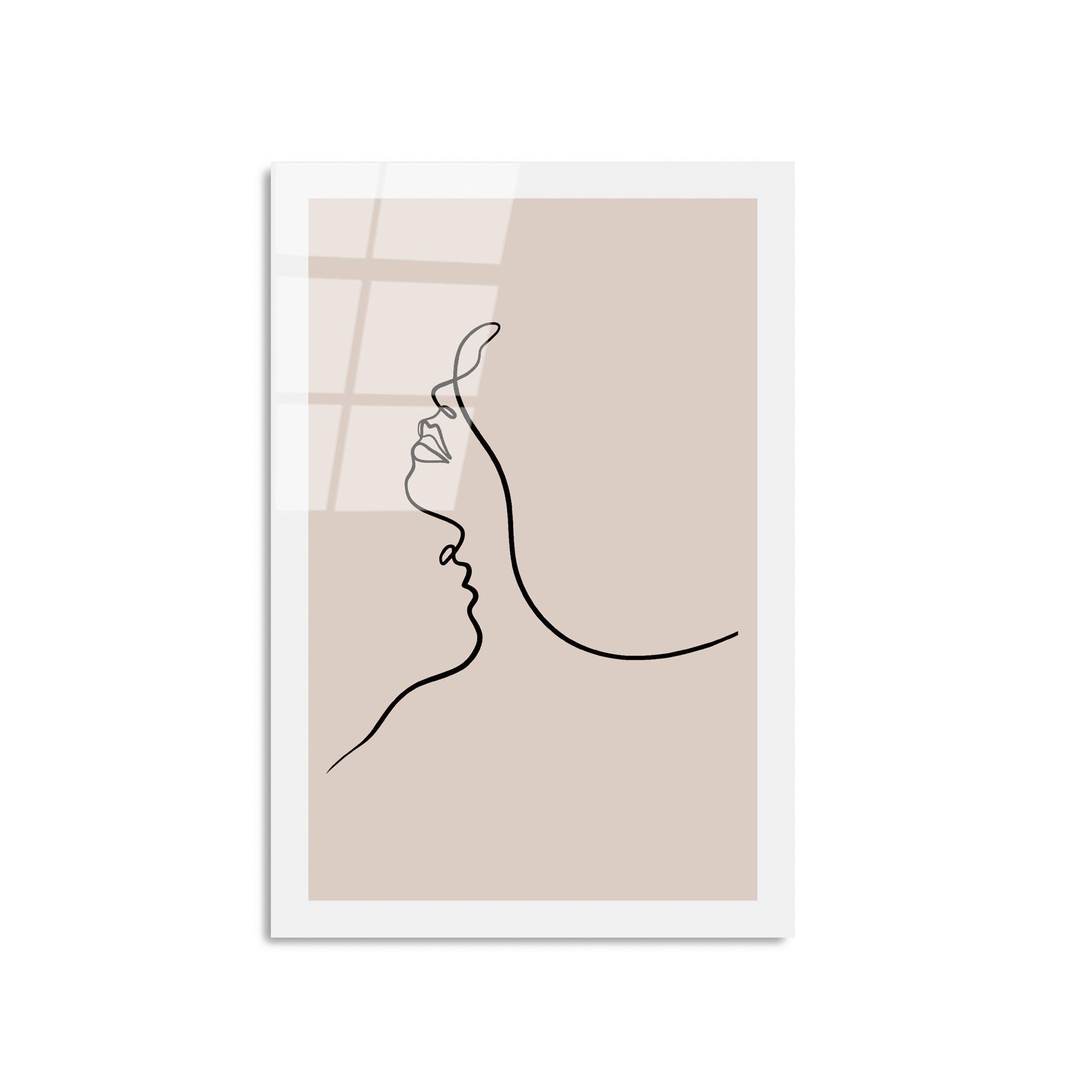 UV-1032 Baskılı Cam Dikdörtgen Duvar Tablosu | ByLamp