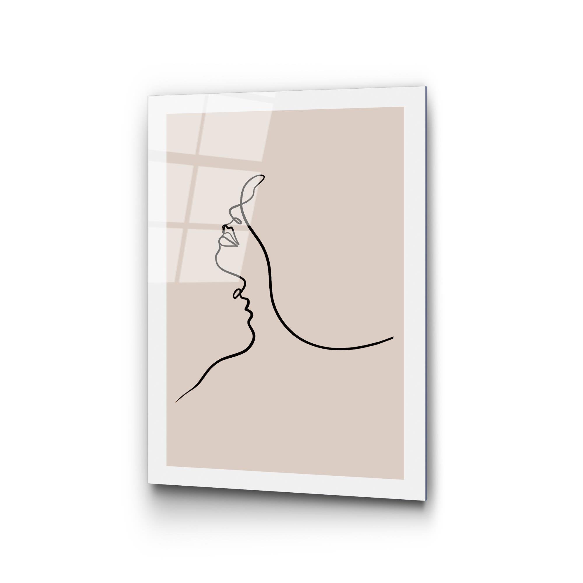 UV-1032 Baskılı Cam Dikdörtgen Duvar Tablosu | ByLamp