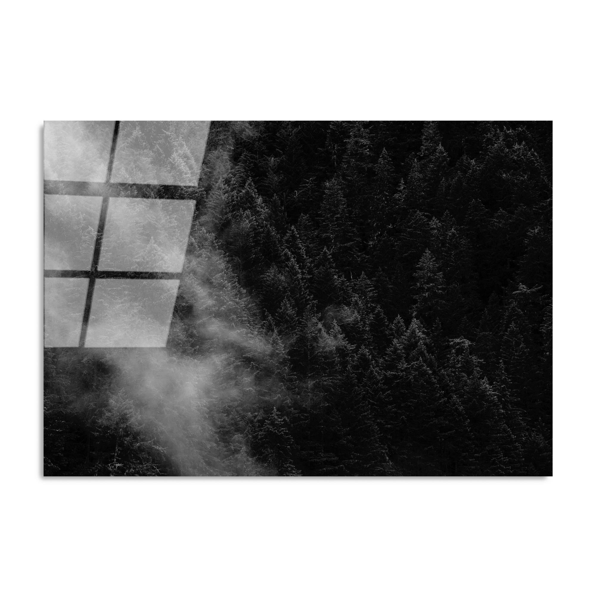 UV-103 Baskılı Cam Dikdörtgen Duvar Tablosu | ByLamp