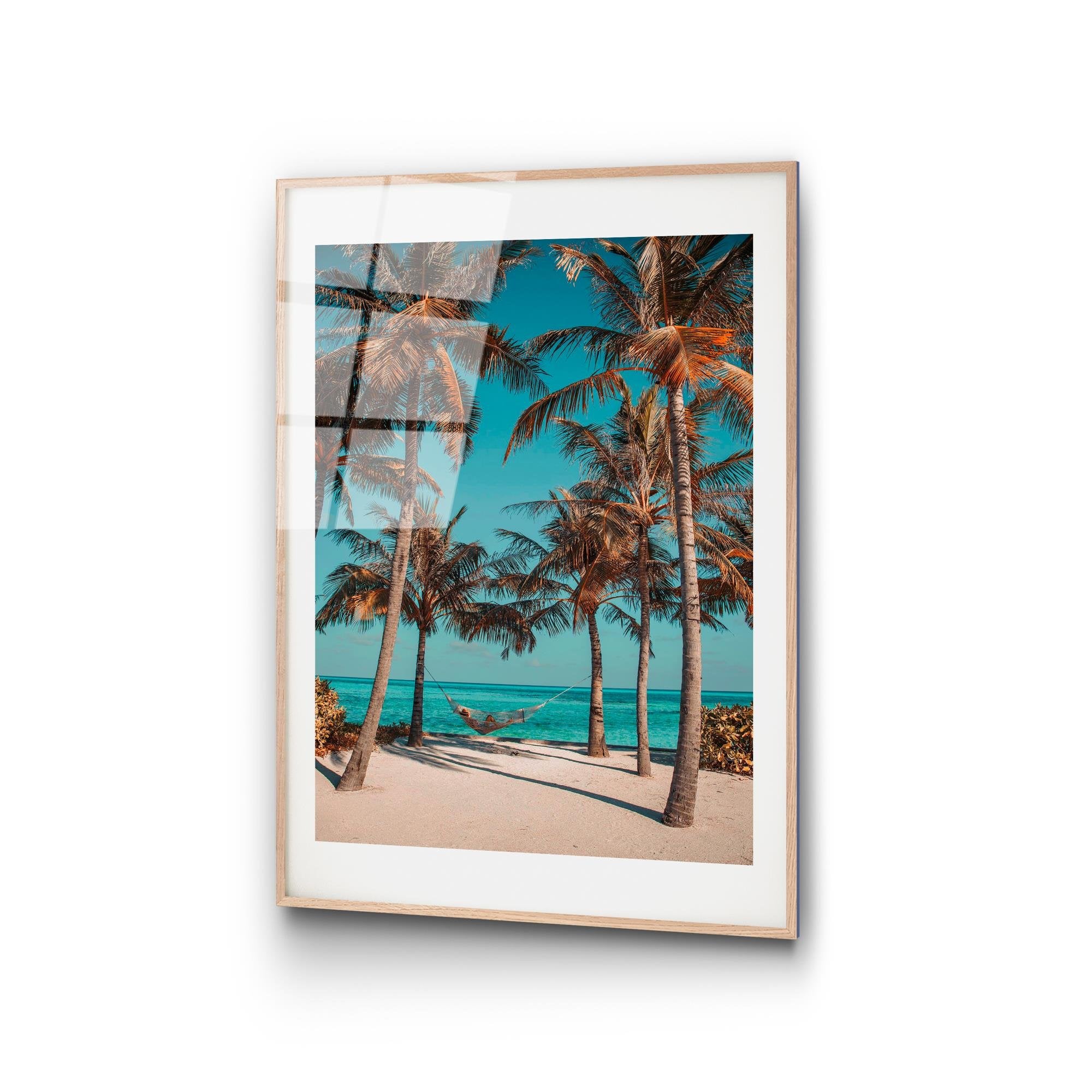 UV-1043 Baskılı Cam Dikdörtgen Duvar Tablosu | ByLamp