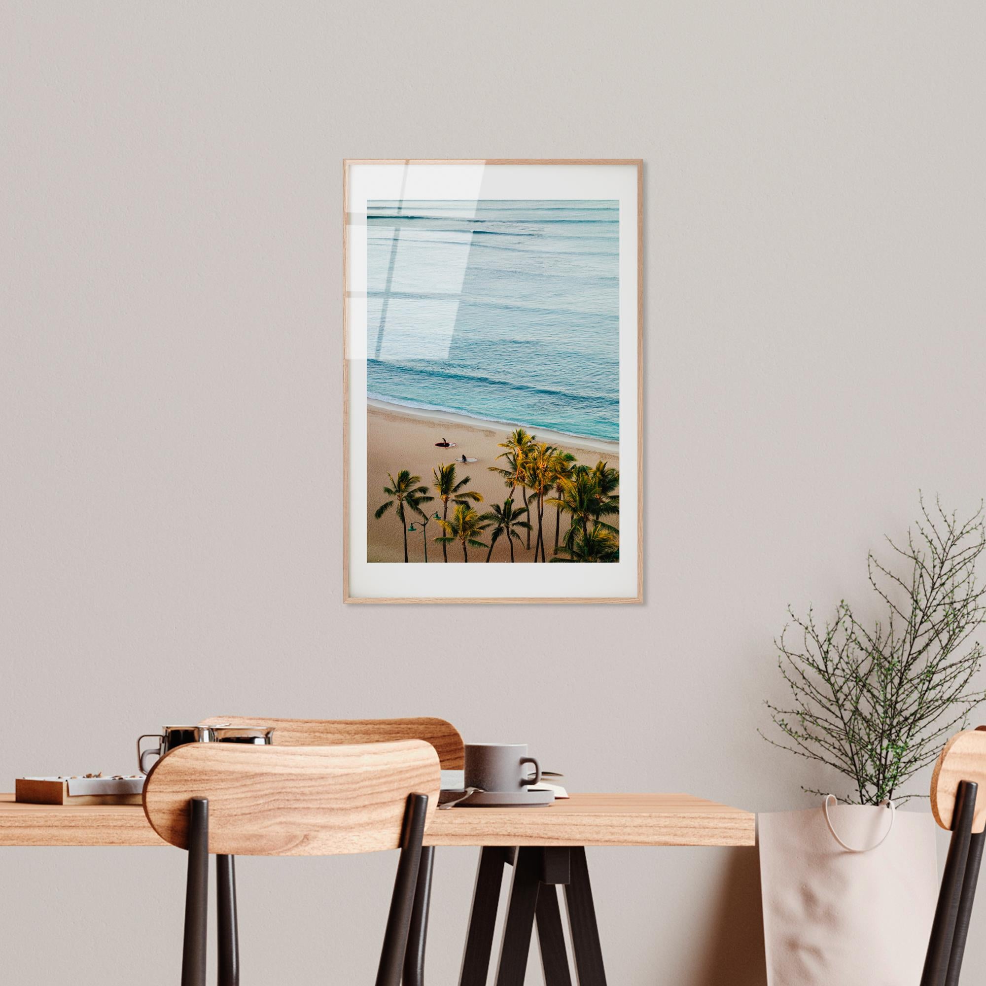 UV-1047 Baskılı Cam Dikdörtgen Duvar Tablosu | ByLamp