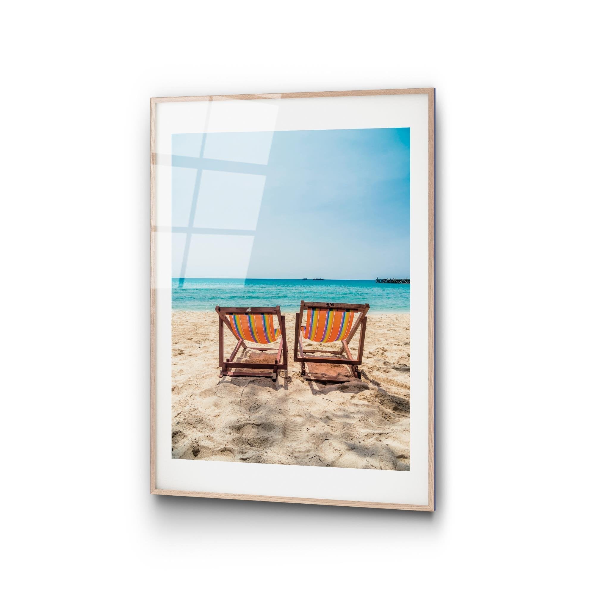 UV-1048 Baskılı Cam Dikdörtgen Duvar Tablosu | ByLamp