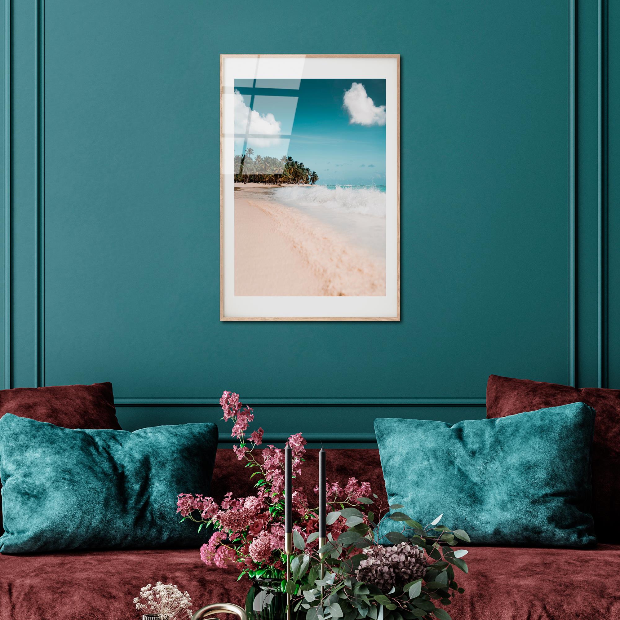 UV-1056 Baskılı Cam Dikdörtgen Duvar Tablosu | ByLamp