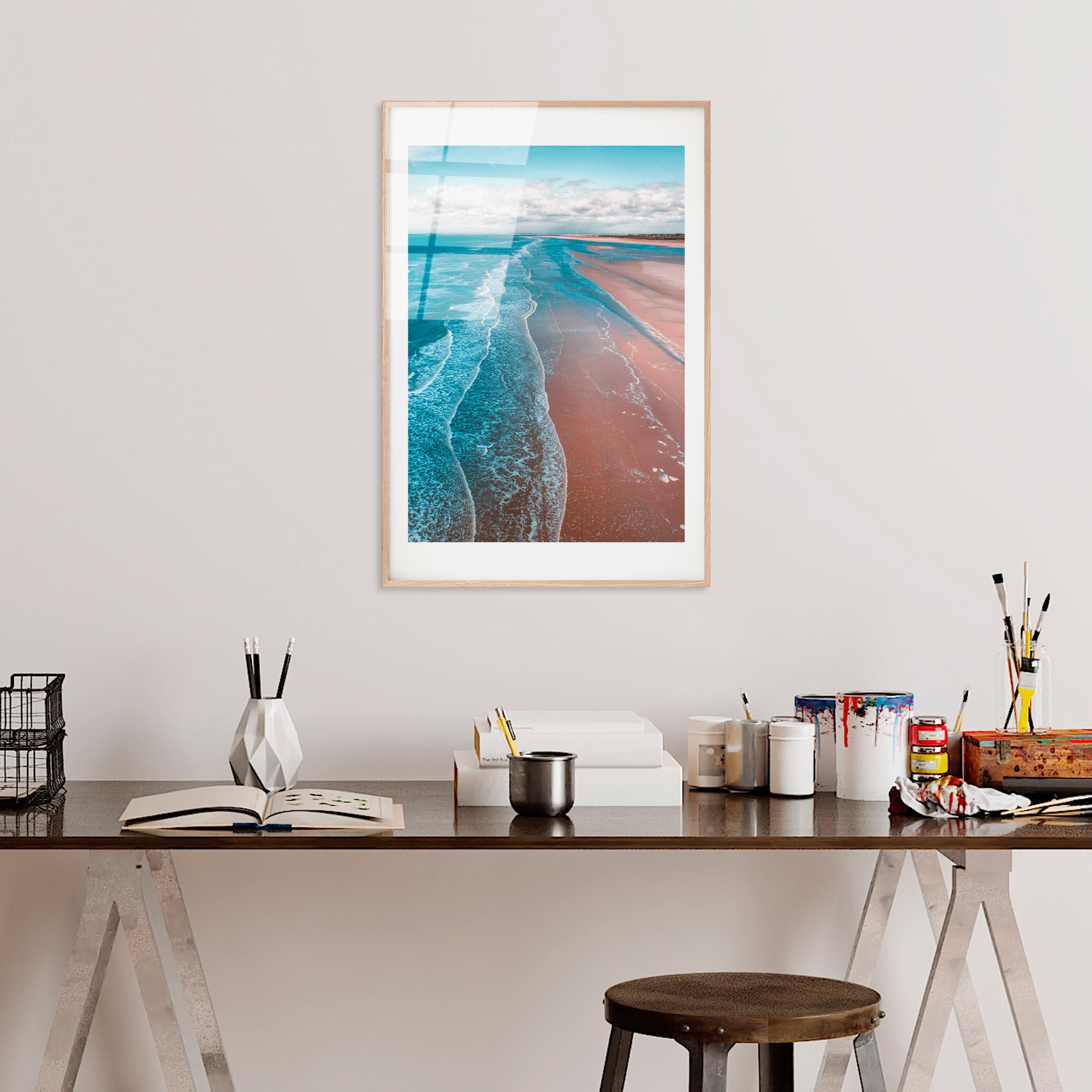 UV-1057 Baskılı Cam Dikdörtgen Duvar Tablosu | ByLamp