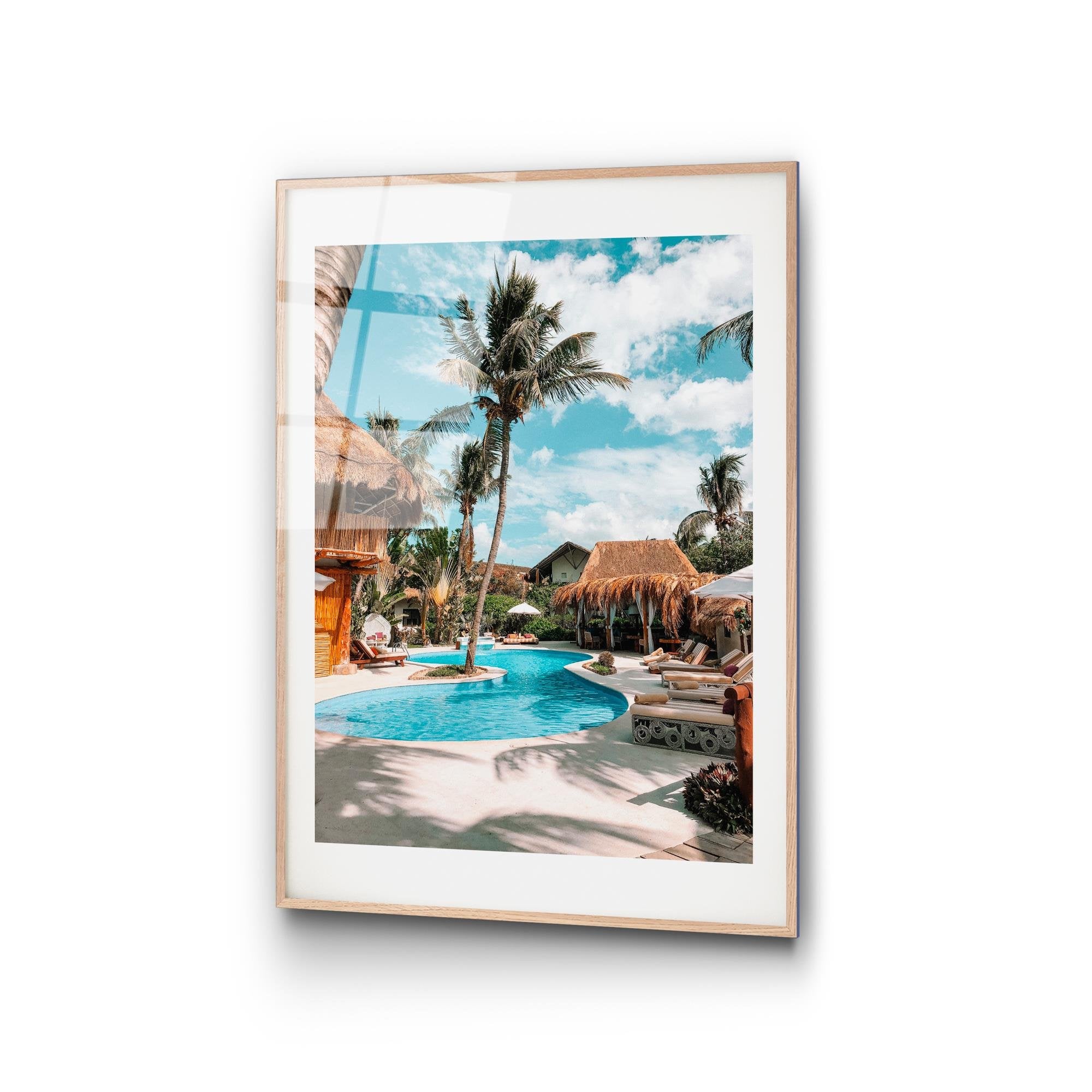 UV-1058 Baskılı Cam Dikdörtgen Duvar Tablosu | ByLamp