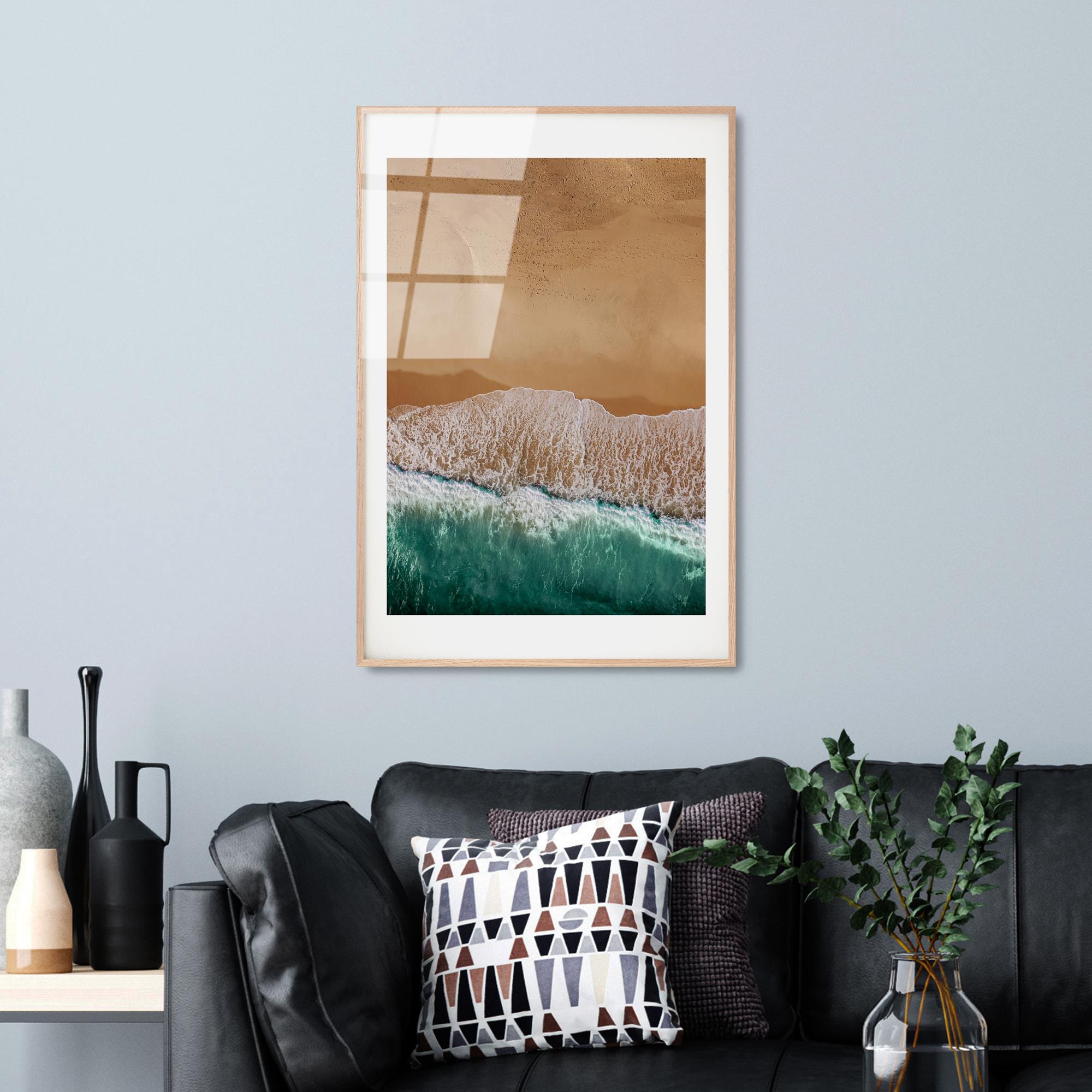 UV-1059 Baskılı Cam Dikdörtgen Duvar Tablosu | ByLamp