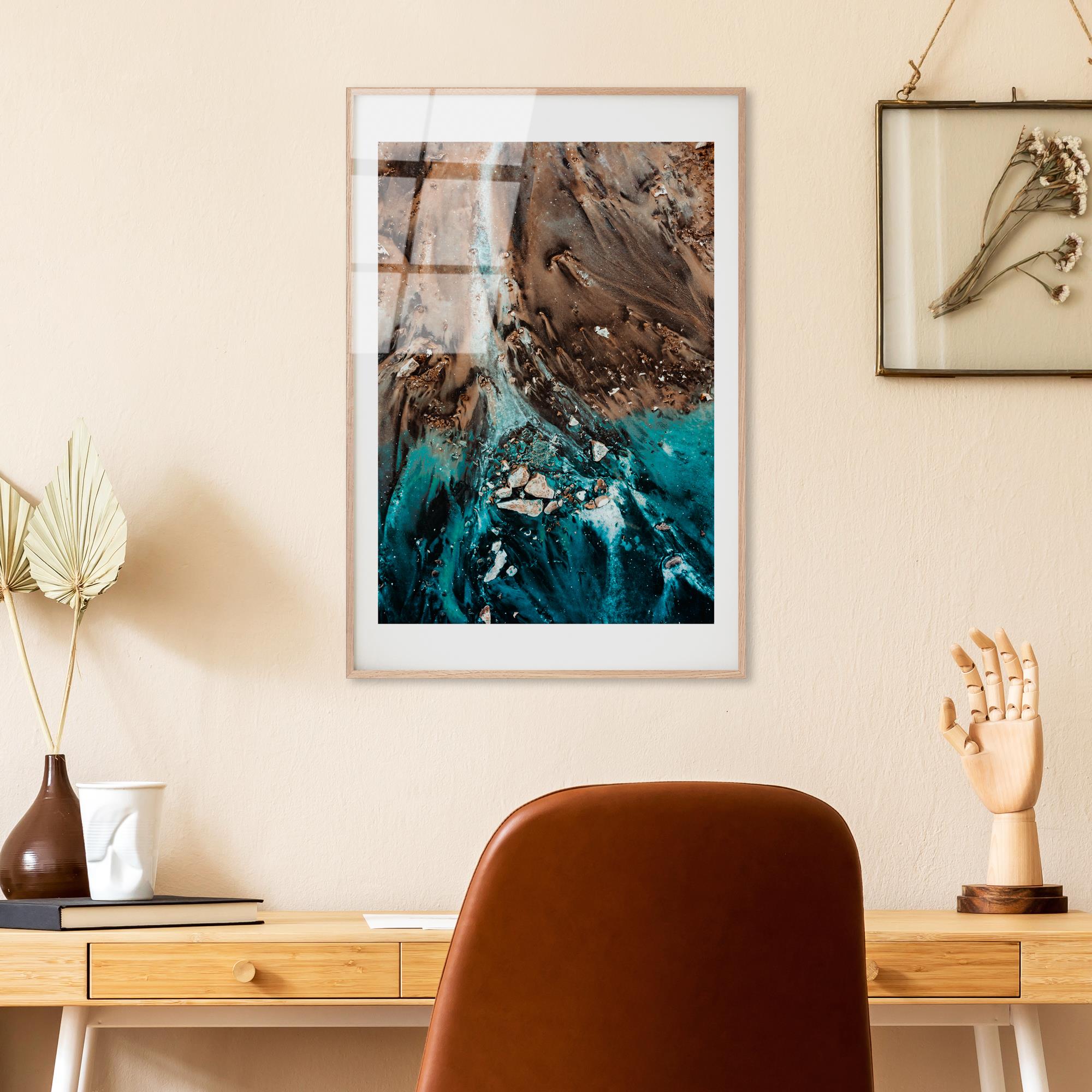 UV-1061 Baskılı Cam Dikdörtgen Duvar Tablosu | ByLamp