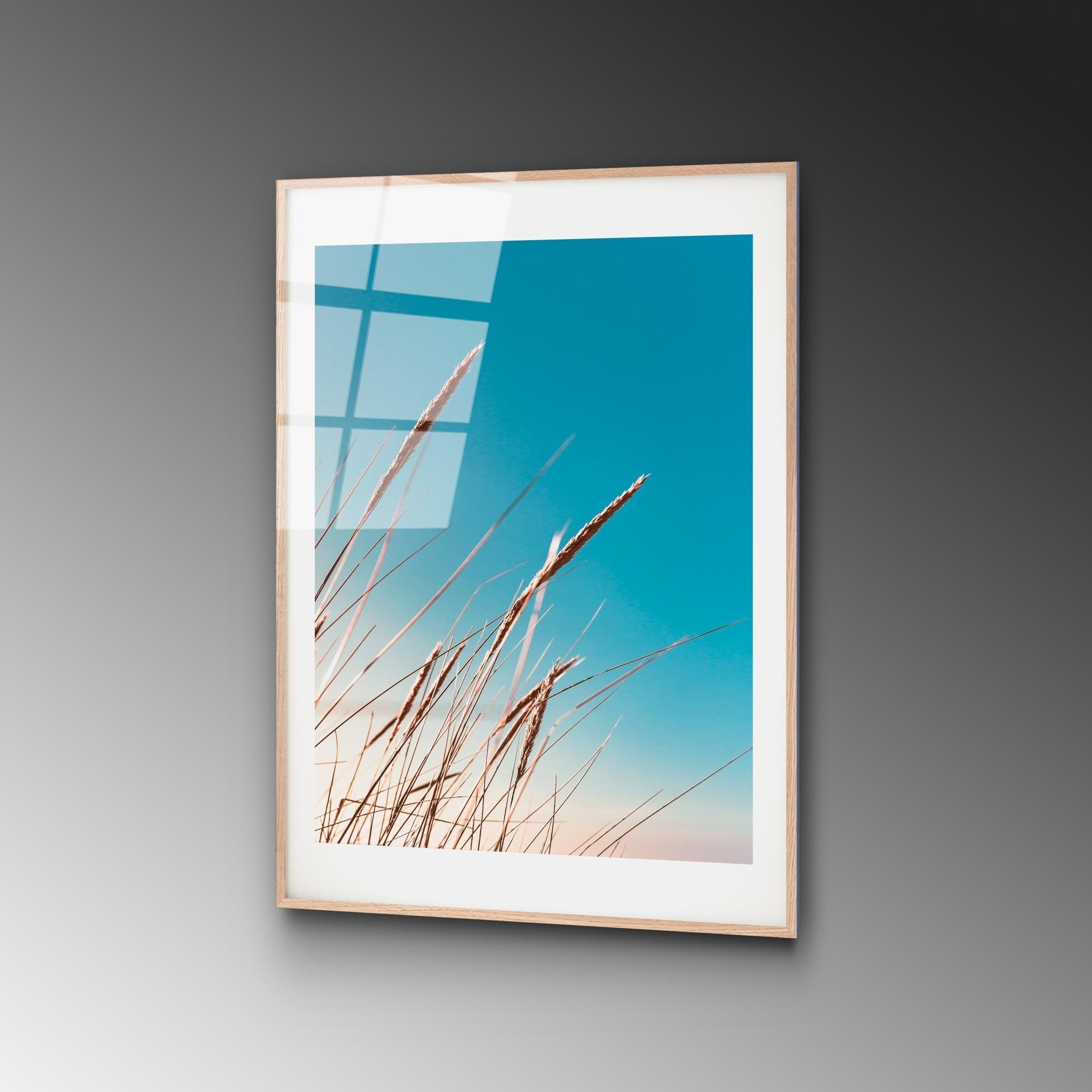 UV-1063 Baskılı Cam Dikdörtgen Duvar Tablosu | ByLamp