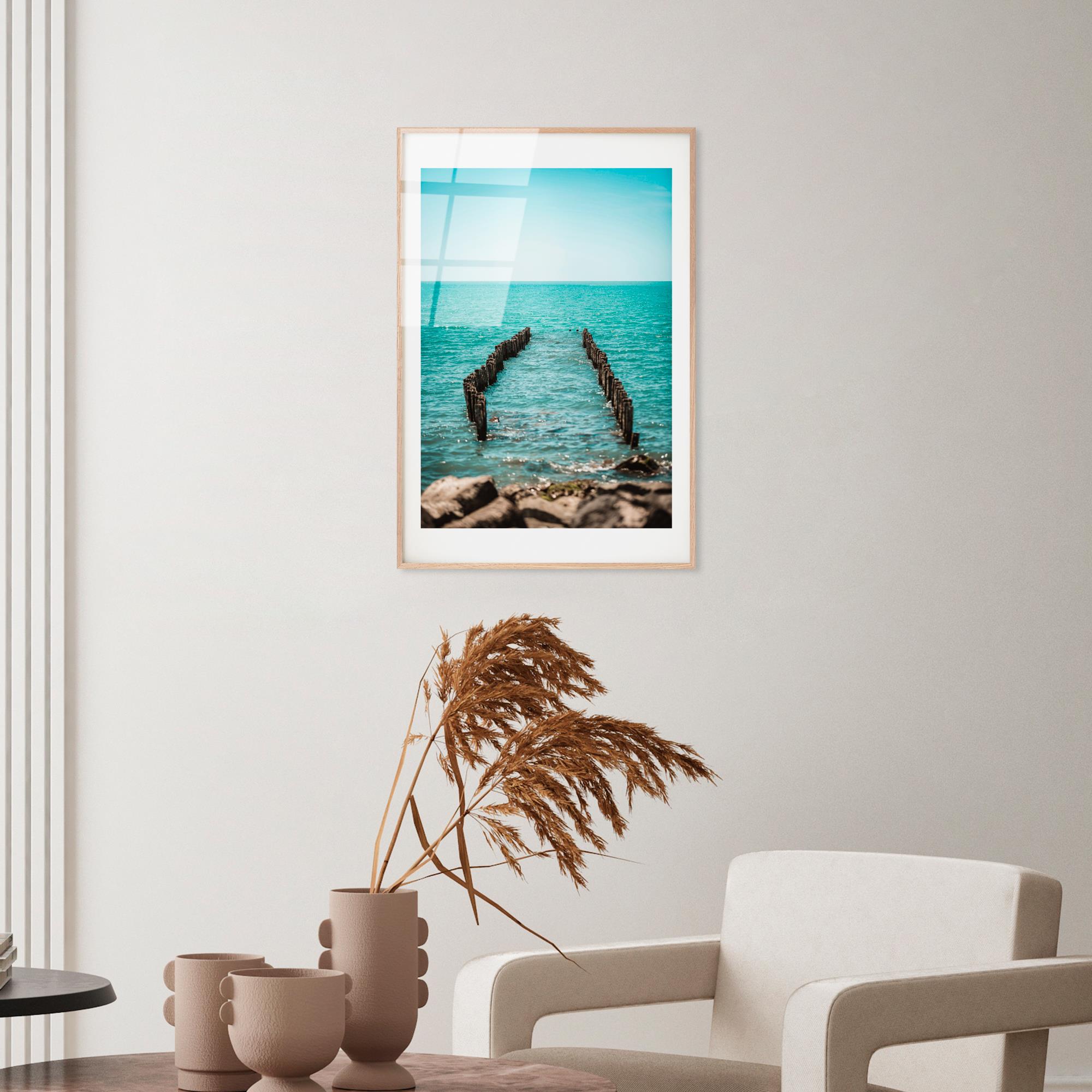 UV-1064 Baskılı Cam Dikdörtgen Duvar Tablosu | ByLamp