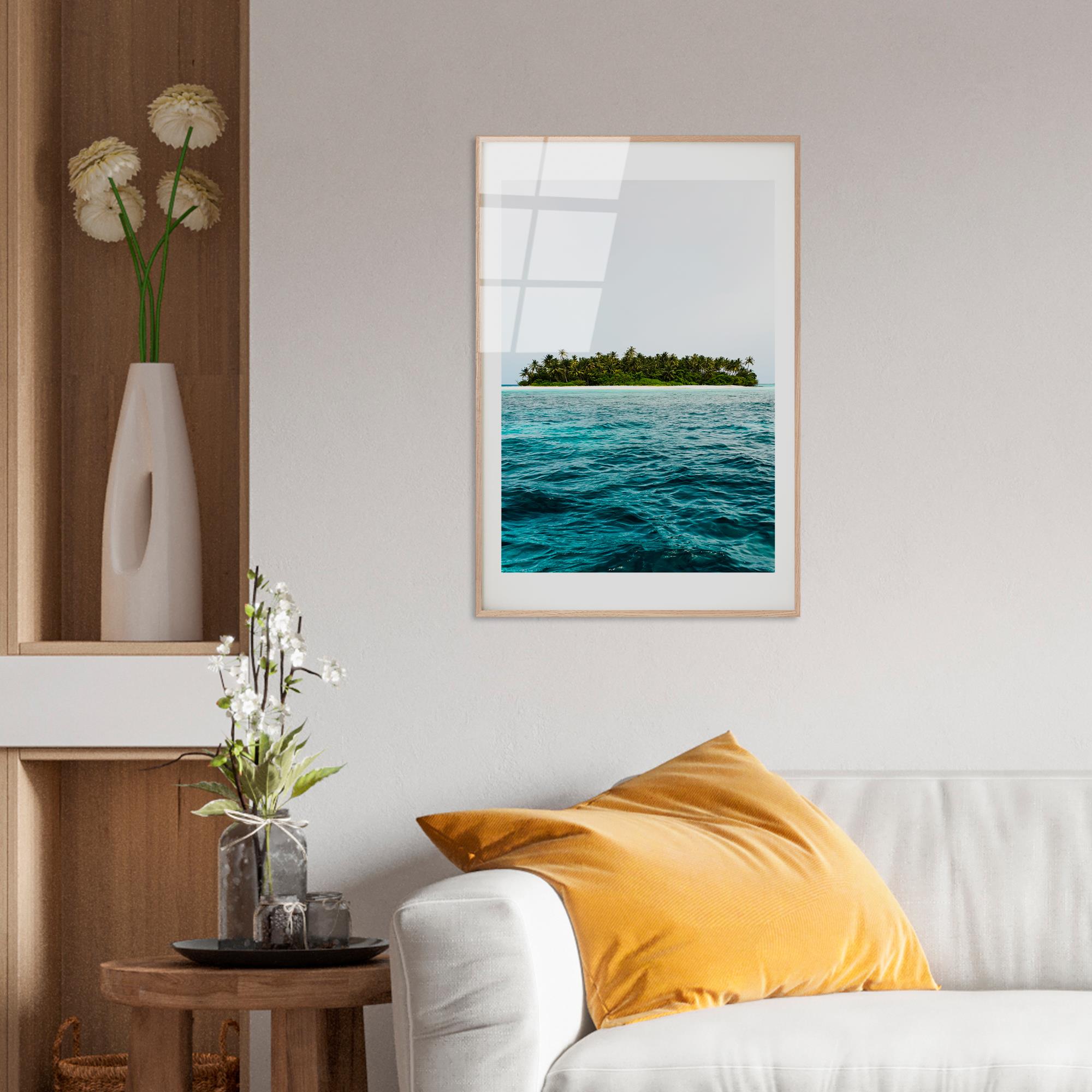 UV-1065 Baskılı Cam Dikdörtgen Duvar Tablosu | ByLamp