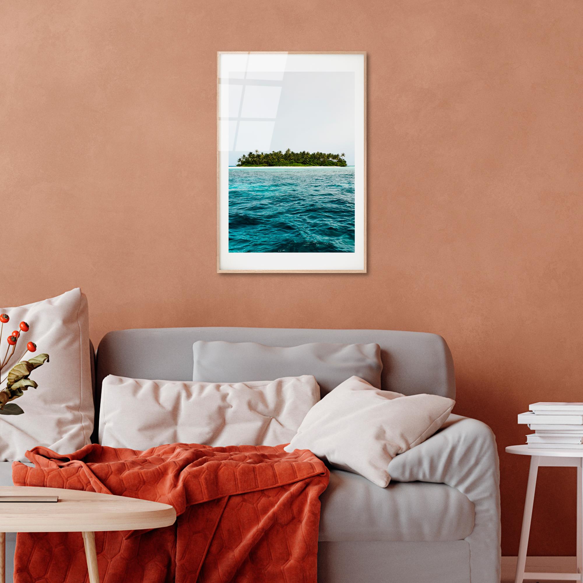 UV-1065 Baskılı Cam Dikdörtgen Duvar Tablosu | ByLamp