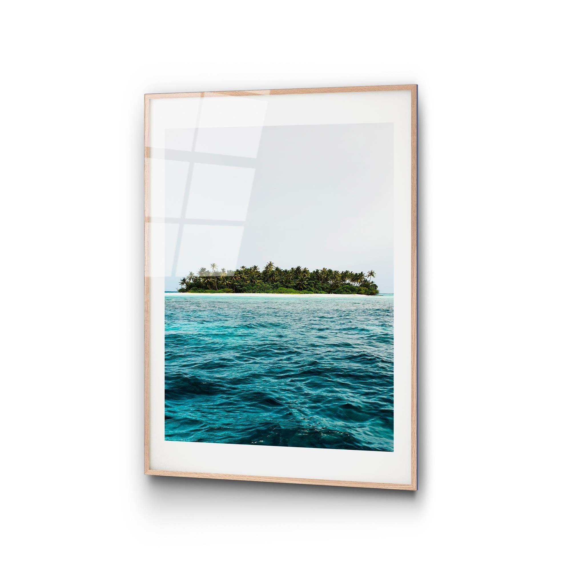 UV-1065 Baskılı Cam Dikdörtgen Duvar Tablosu | ByLamp