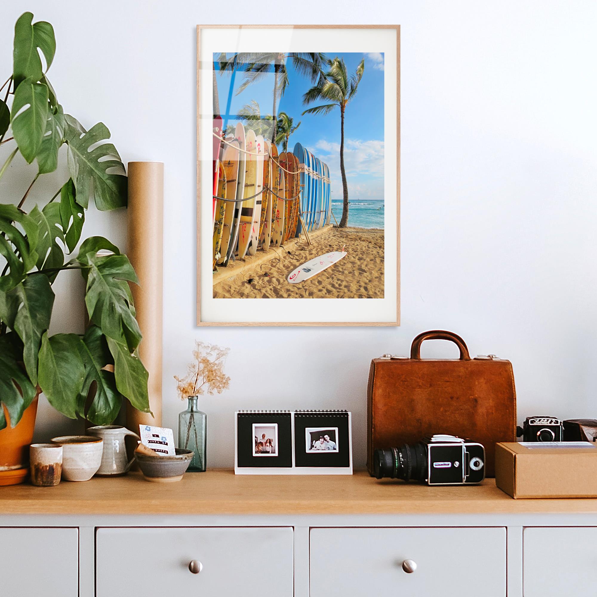 UV-1068 Baskılı Cam Dikdörtgen Duvar Tablosu | ByLamp