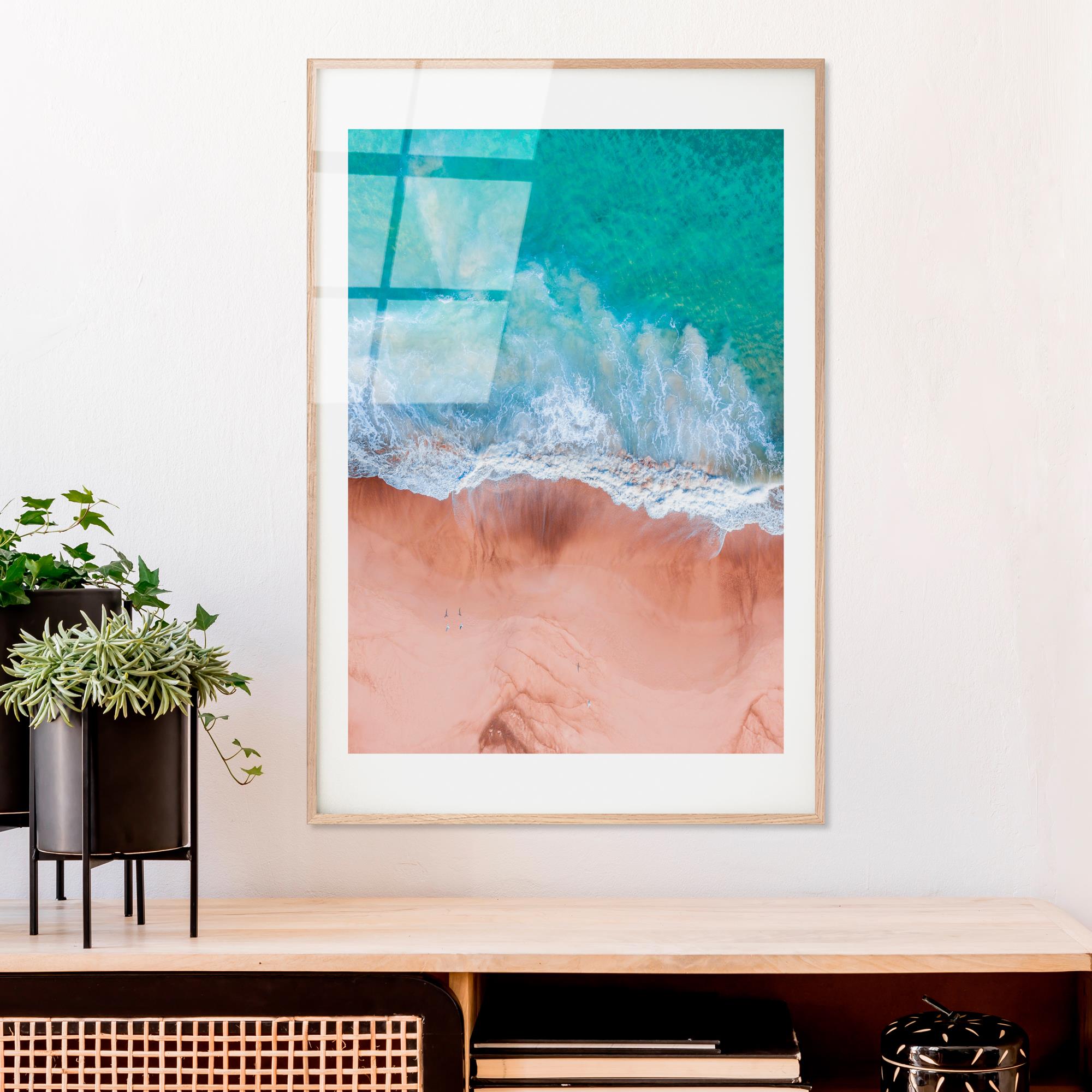 UV-1069 Baskılı Cam Dikdörtgen Duvar Tablosu | ByLamp