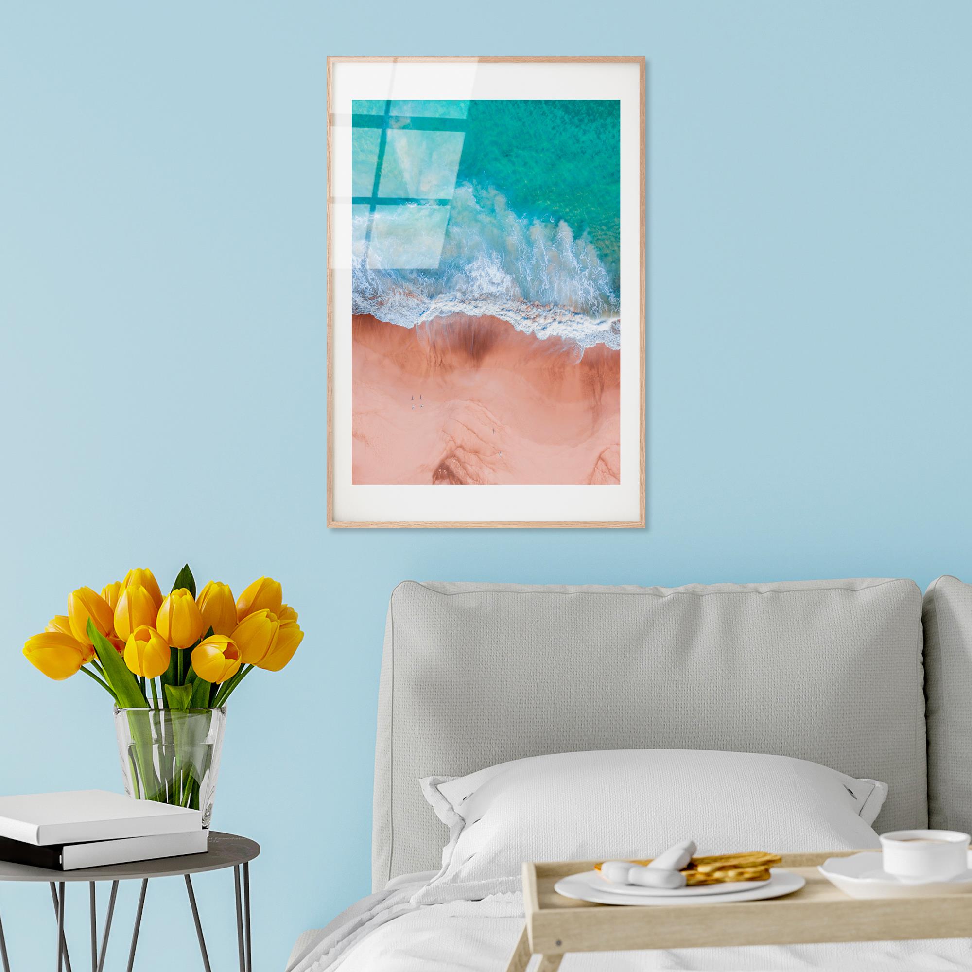 UV-1069 Baskılı Cam Dikdörtgen Duvar Tablosu | ByLamp