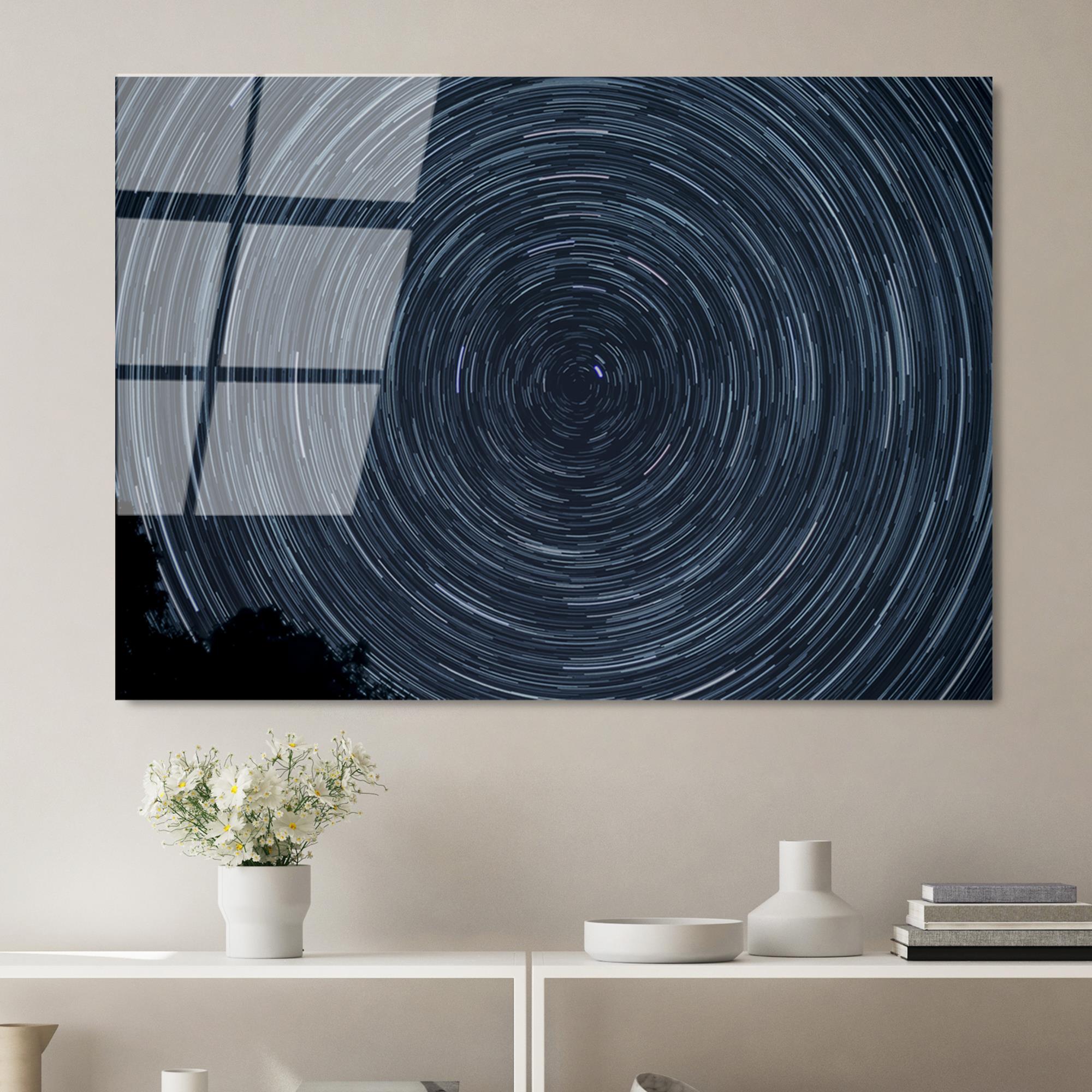 UV-106 Baskılı Cam Dikdörtgen Duvar Tablosu | ByLamp