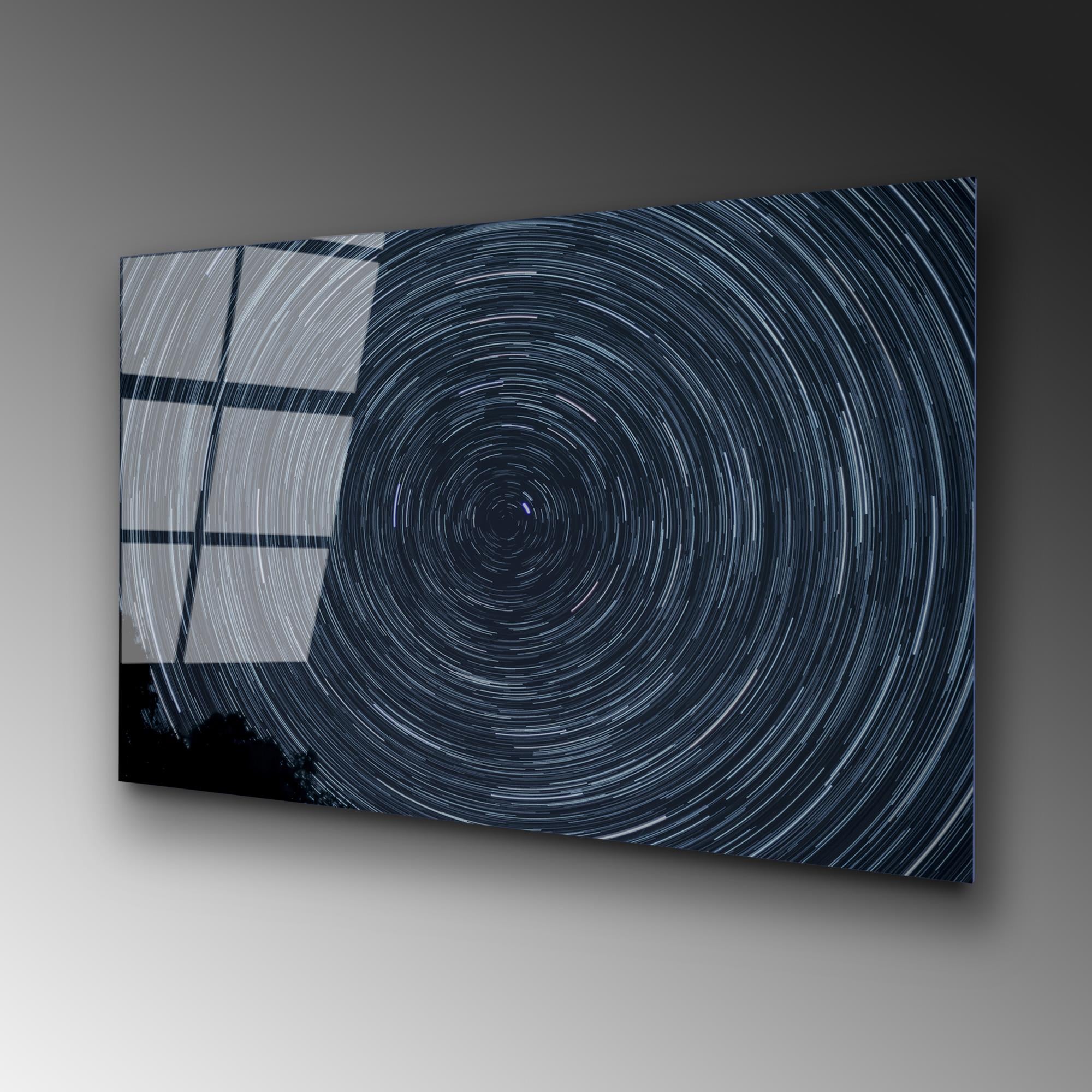 UV-106 Baskılı Cam Dikdörtgen Duvar Tablosu | ByLamp