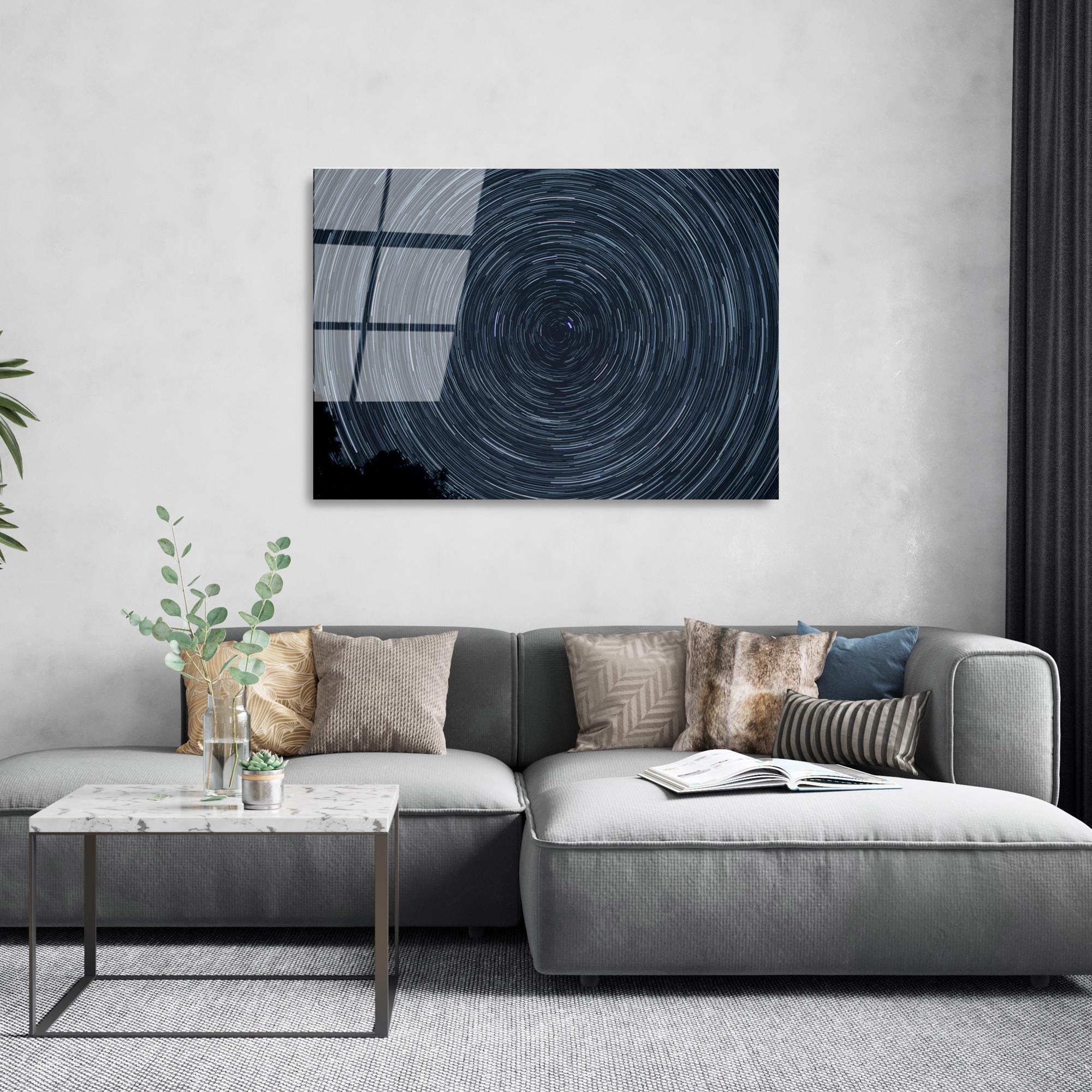 UV-106 Baskılı Cam Dikdörtgen Duvar Tablosu | ByLamp