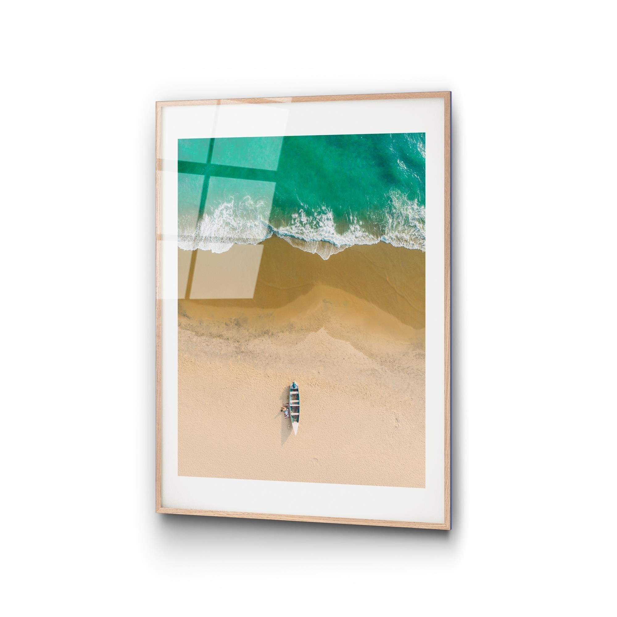 UV-1072 Baskılı Cam Dikdörtgen Duvar Tablosu | ByLamp