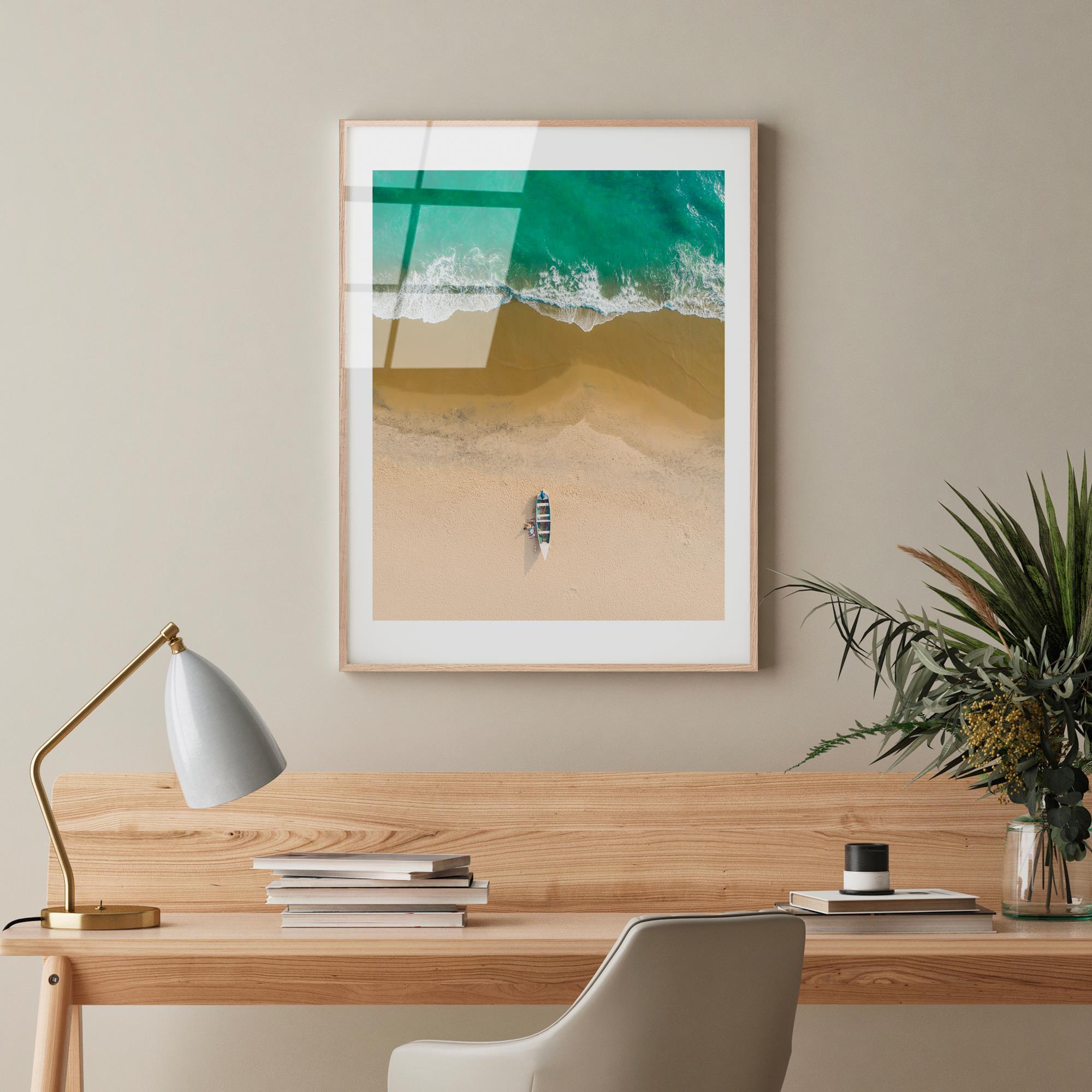 UV-1072 Baskılı Cam Dikdörtgen Duvar Tablosu | ByLamp