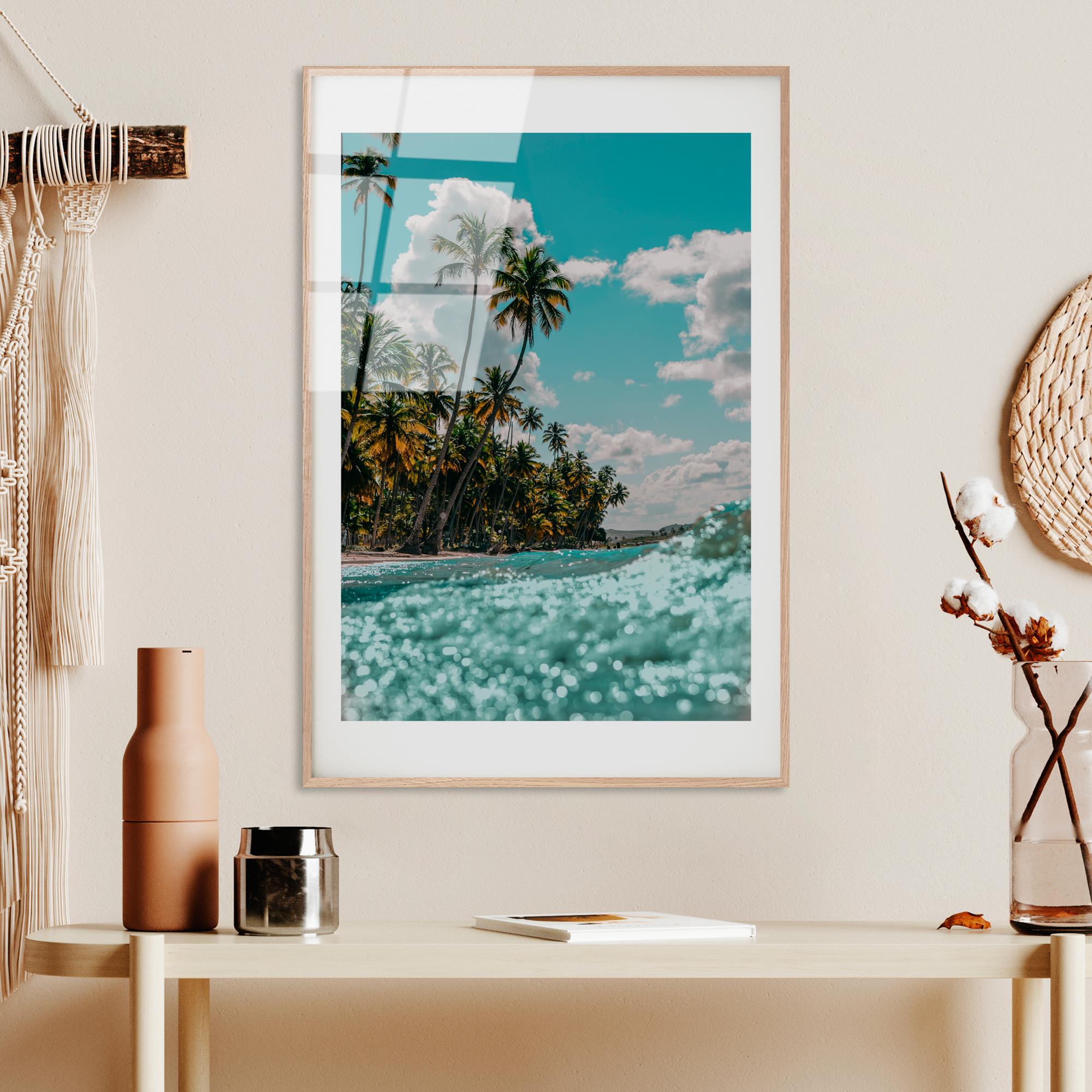 UV-1074 Baskılı Cam Dikdörtgen Duvar Tablosu | ByLamp