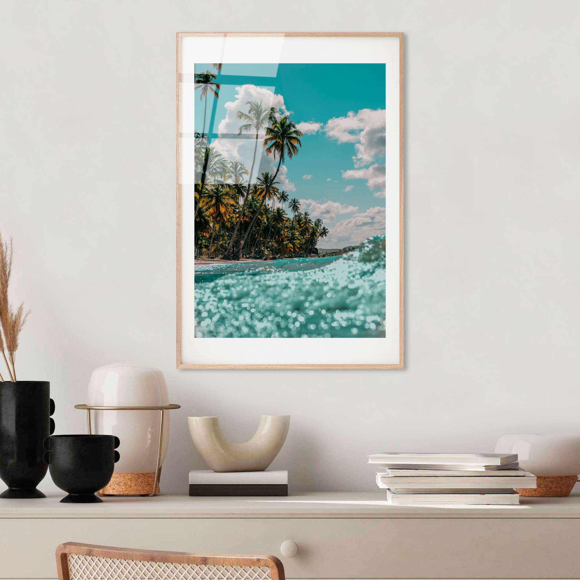 UV-1074 Baskılı Cam Dikdörtgen Duvar Tablosu | ByLamp