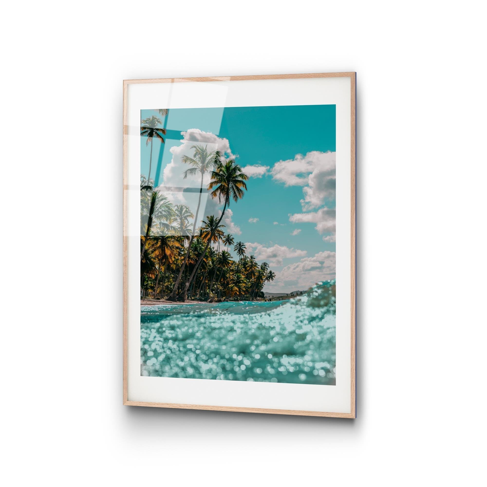 UV-1074 Baskılı Cam Dikdörtgen Duvar Tablosu | ByLamp