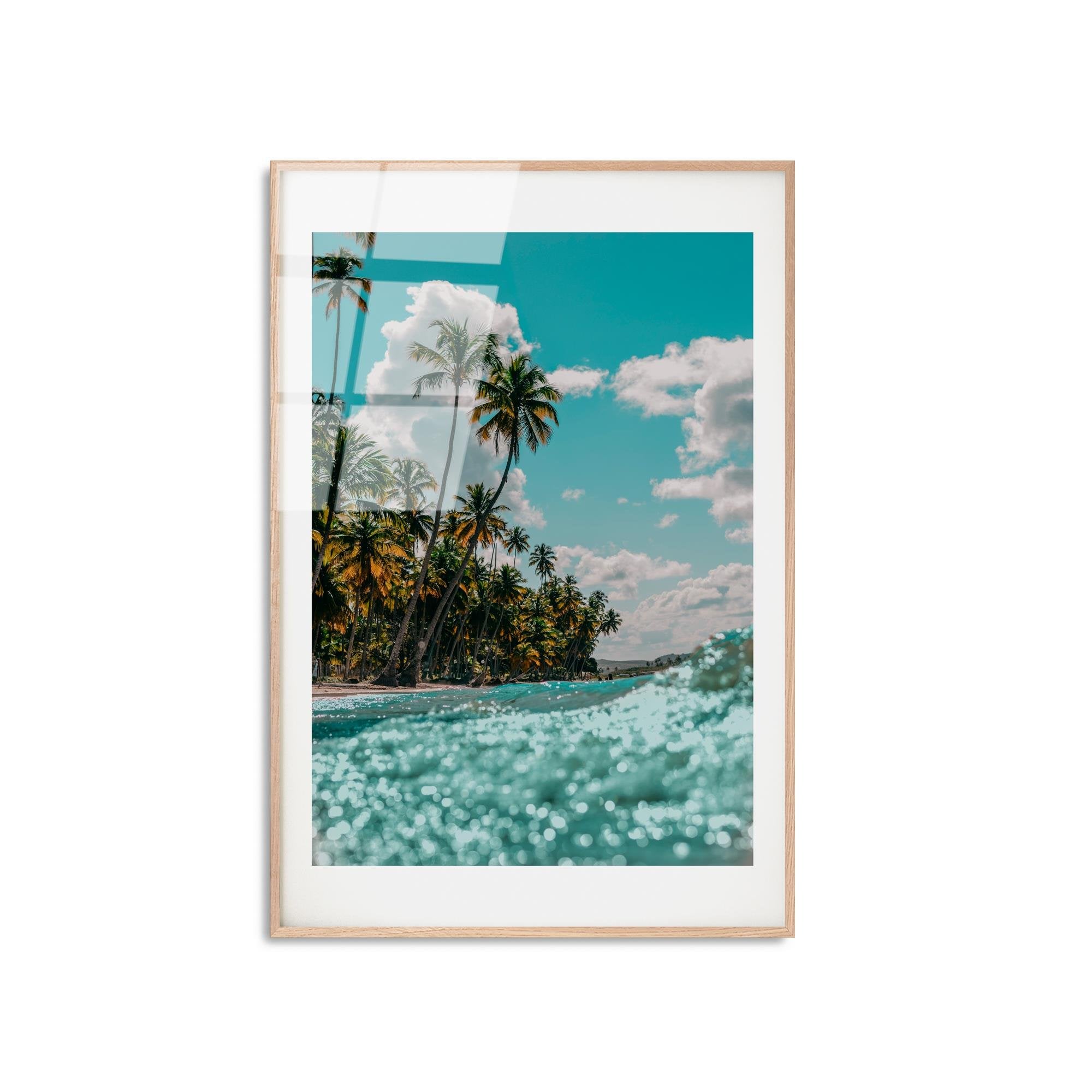 UV-1074 Baskılı Cam Dikdörtgen Duvar Tablosu | ByLamp