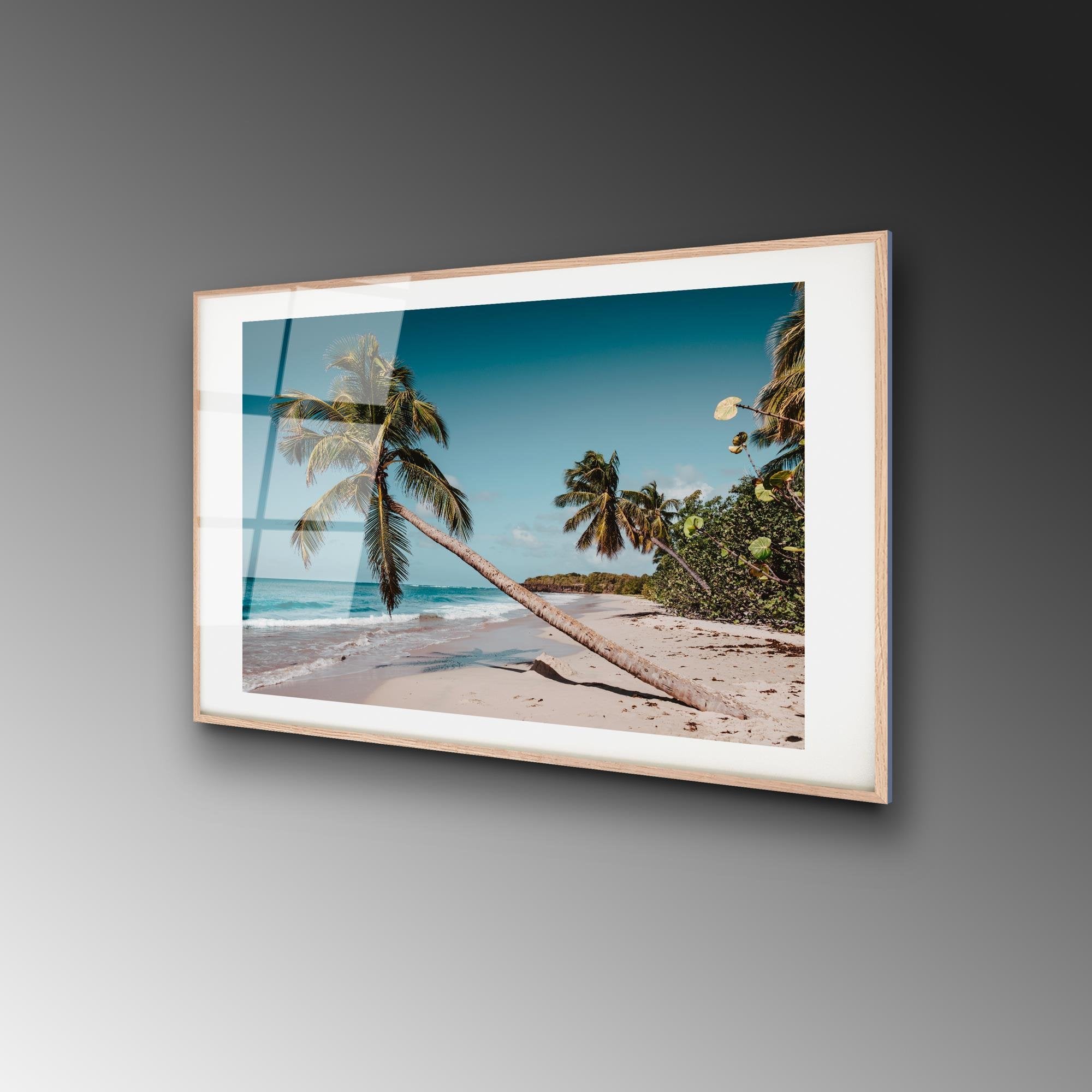 UV-1078 Baskılı Cam Dikdörtgen Duvar Tablosu | ByLamp