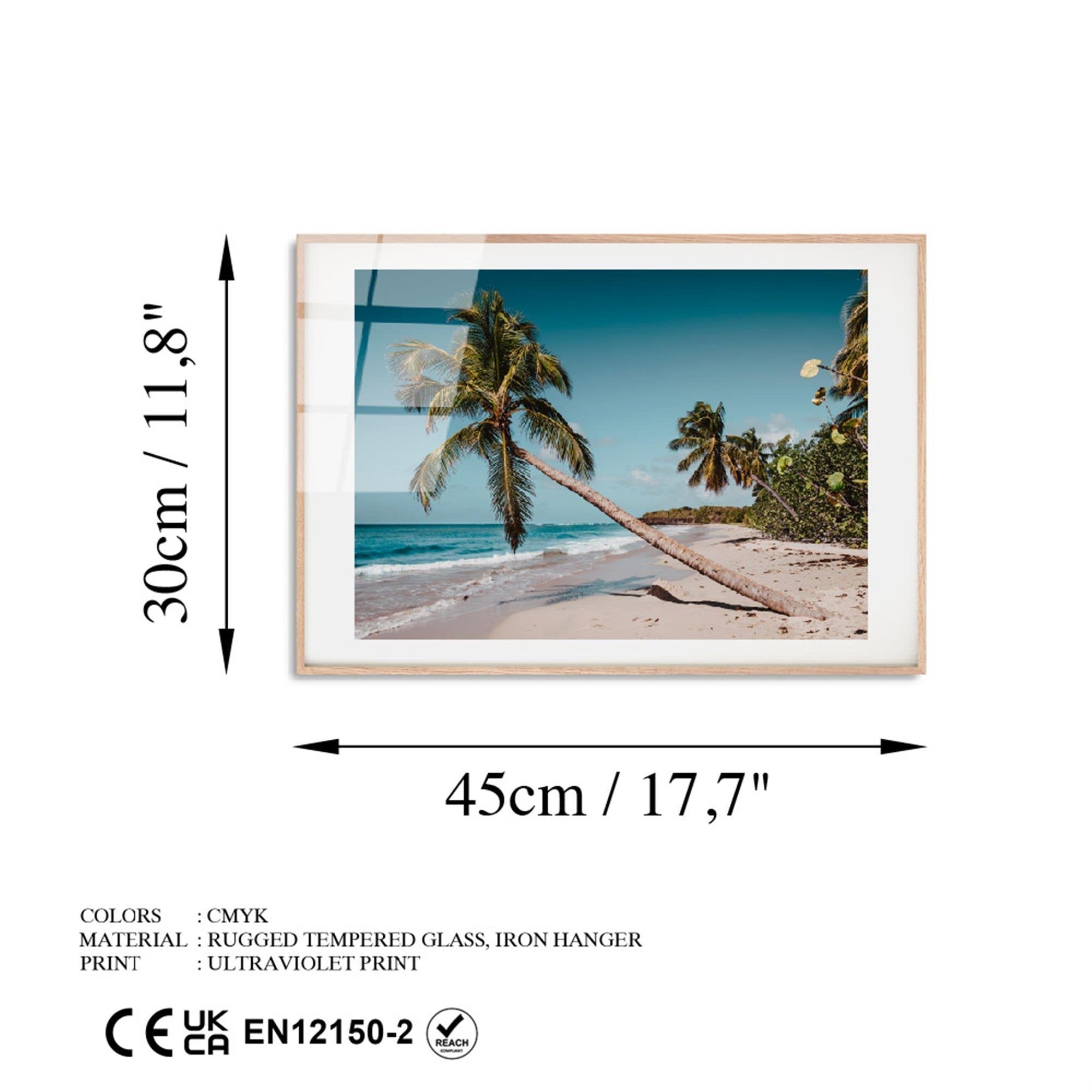 UV-1078 Baskılı Cam Dikdörtgen Duvar Tablosu | ByLamp