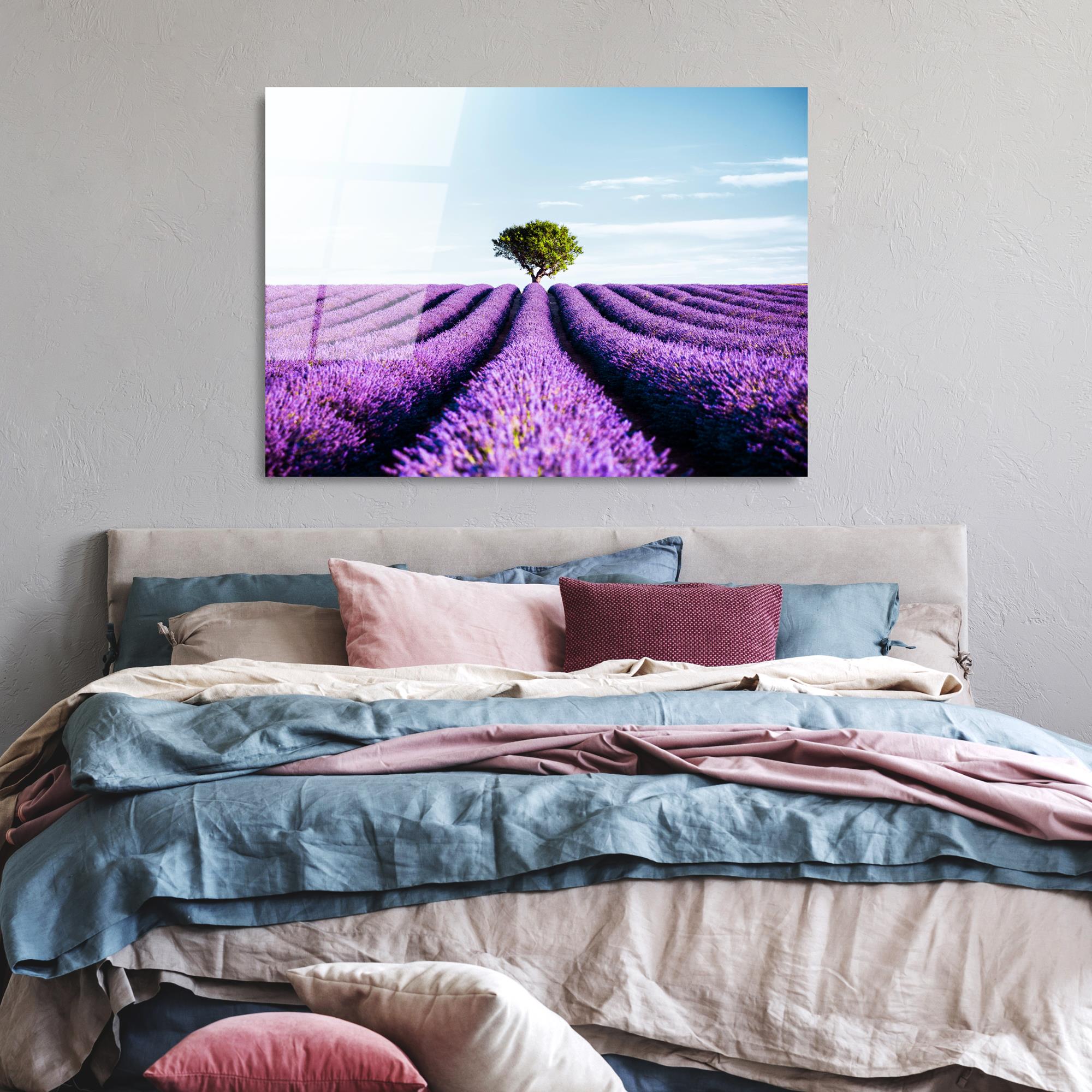 UV-107 Baskılı Cam Dikdörtgen Duvar Tablosu | ByLamp