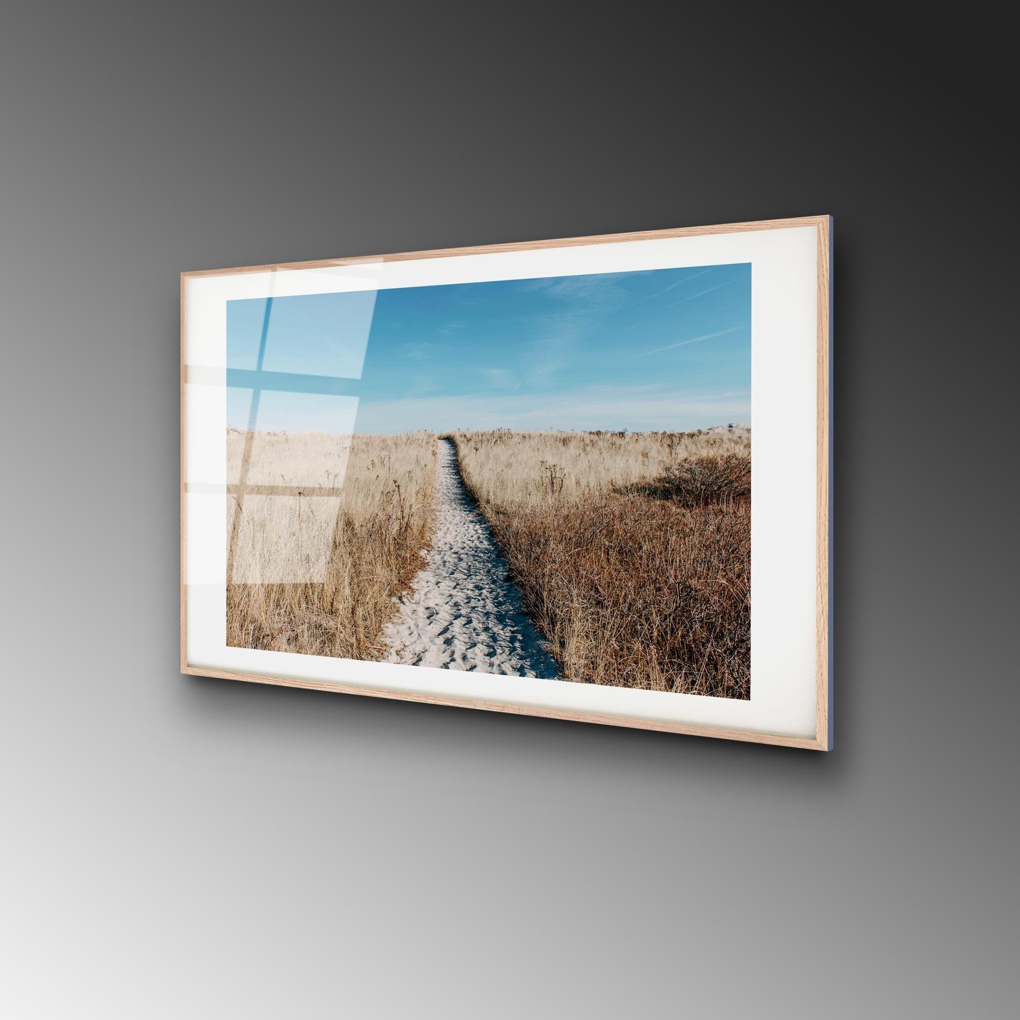 UV-1081 Baskılı Cam Dikdörtgen Duvar Tablosu | ByLamp