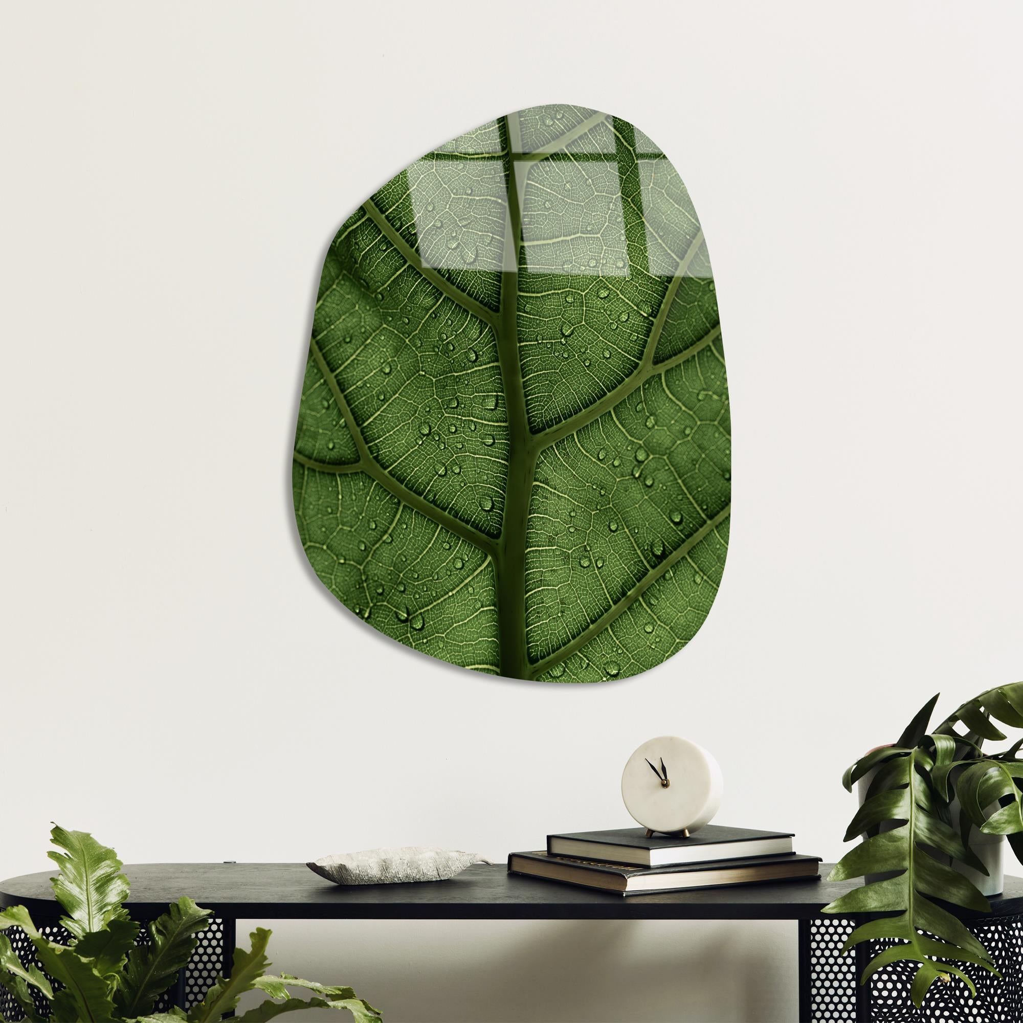 UV-1099 Baskılı Cam Amorf Duvar Tablosu | ByLamp