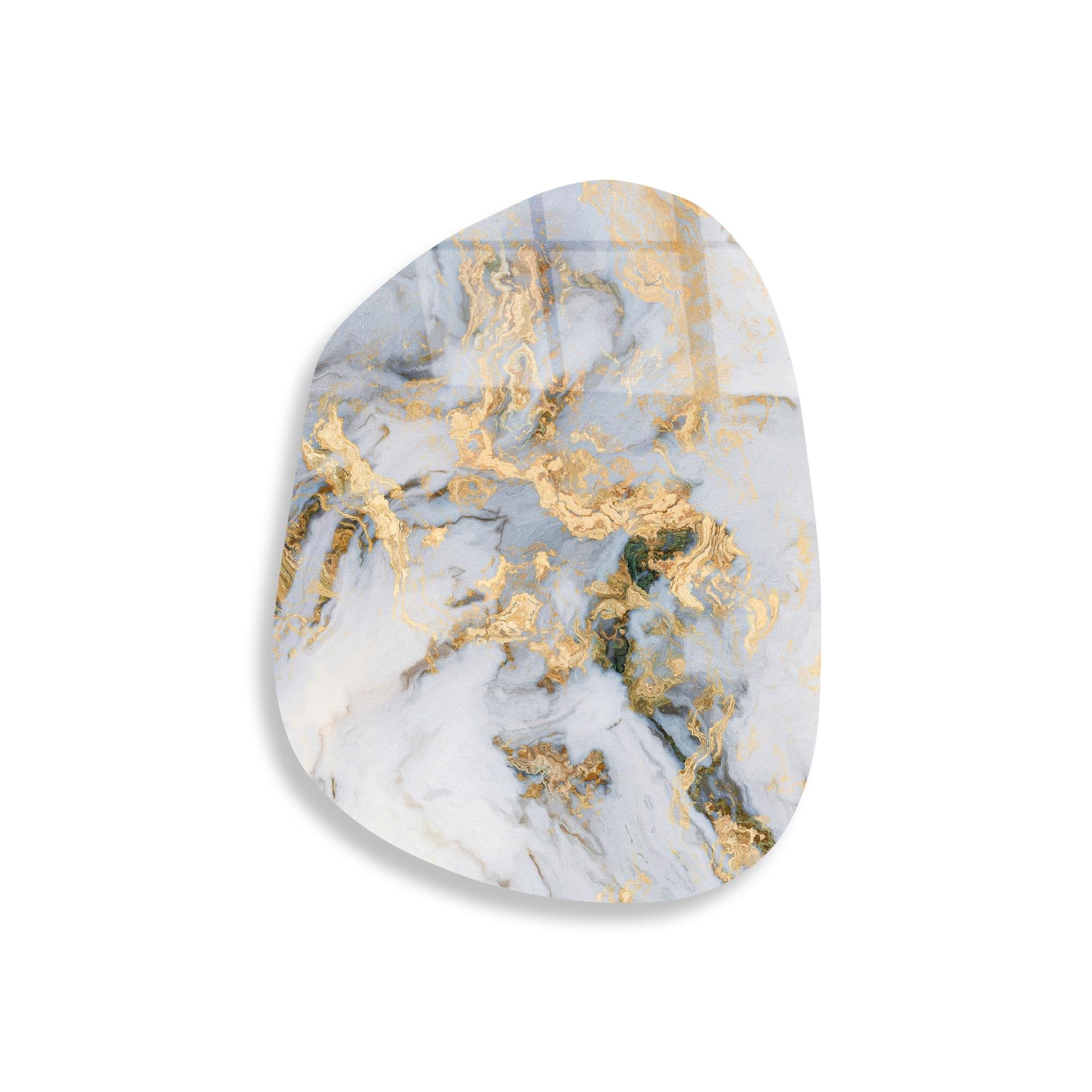 UV-1108 Baskılı Cam Amorf Duvar Tablosu | ByLamp