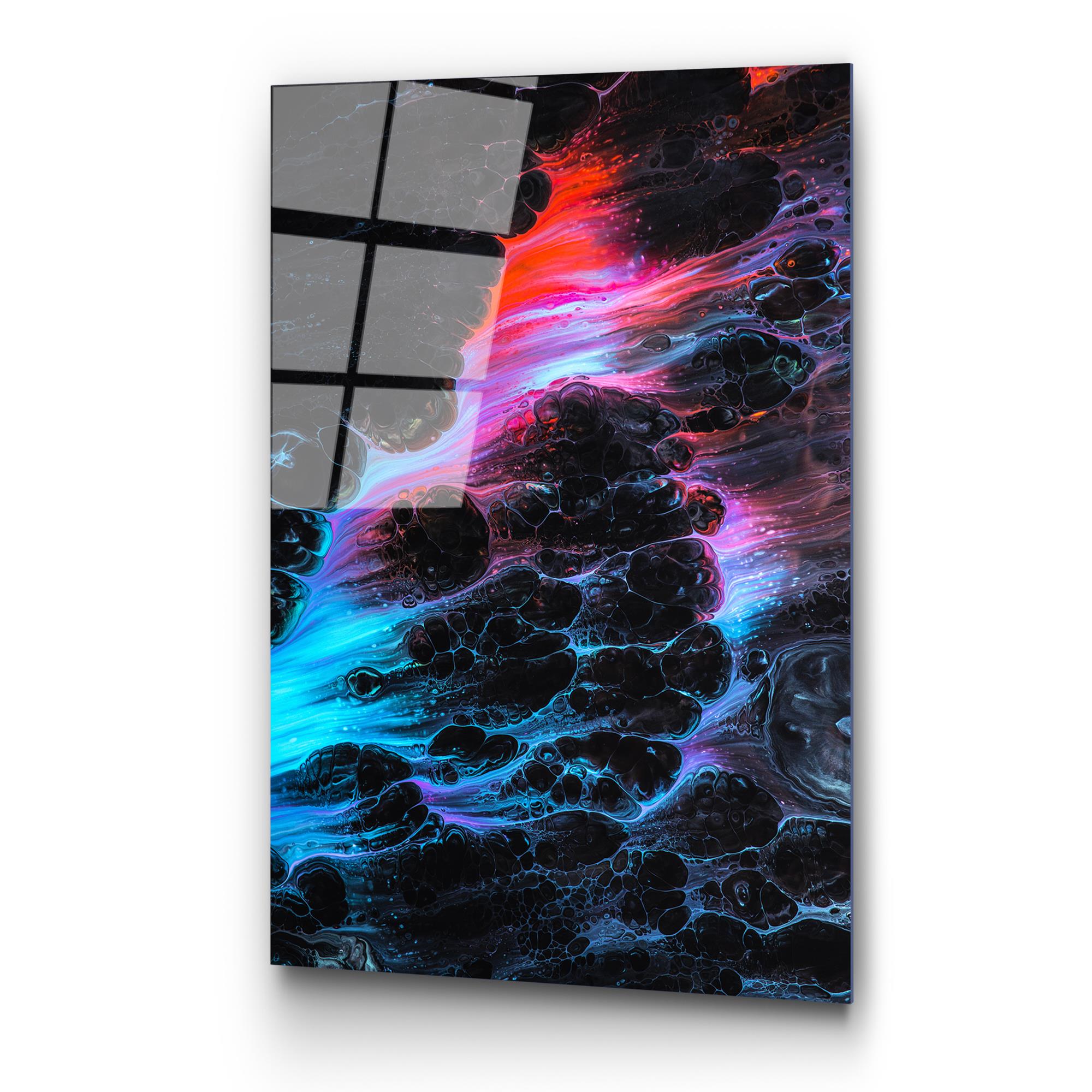 UV-113 Baskılı Cam Dikdörtgen Duvar Tablosu | ByLamp