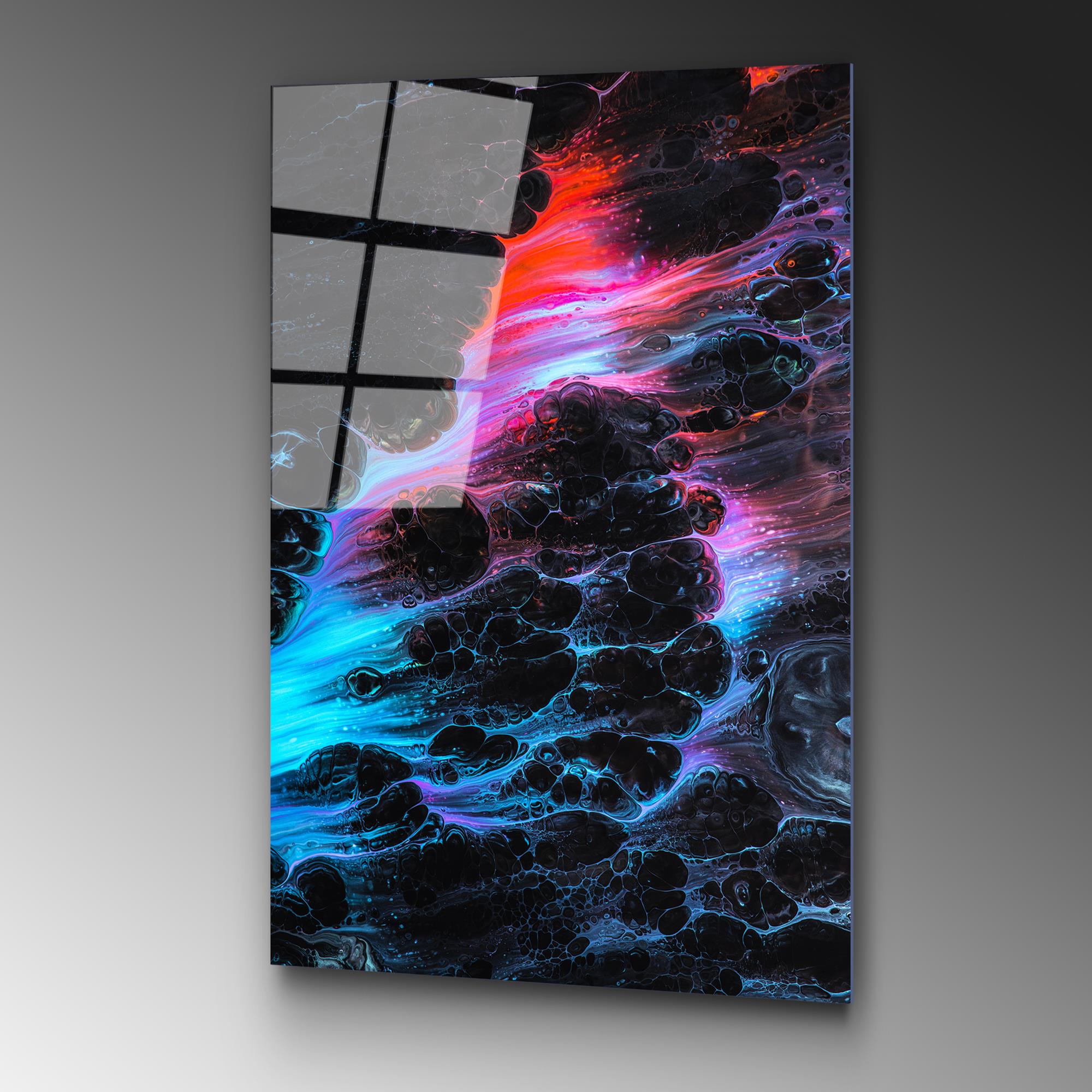 UV-113 Baskılı Cam Dikdörtgen Duvar Tablosu | ByLamp